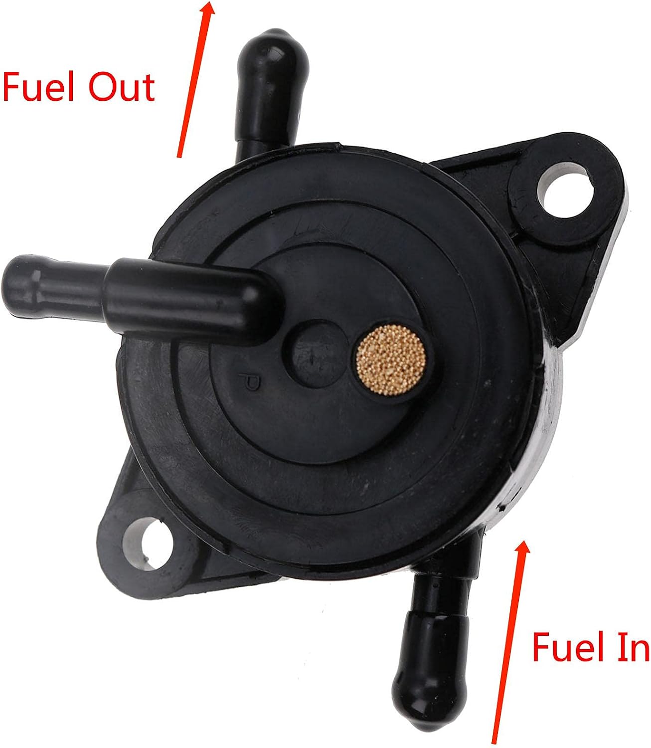 Fuel Pump UC16533 Compatible with John Deere X300 X300R X304 X350R X310 X320 X324 X360 X500 X530 X534 647A 657A 667A Z445 Z465 Lawn Mower Tractors Replace Stens 520-444 054-113