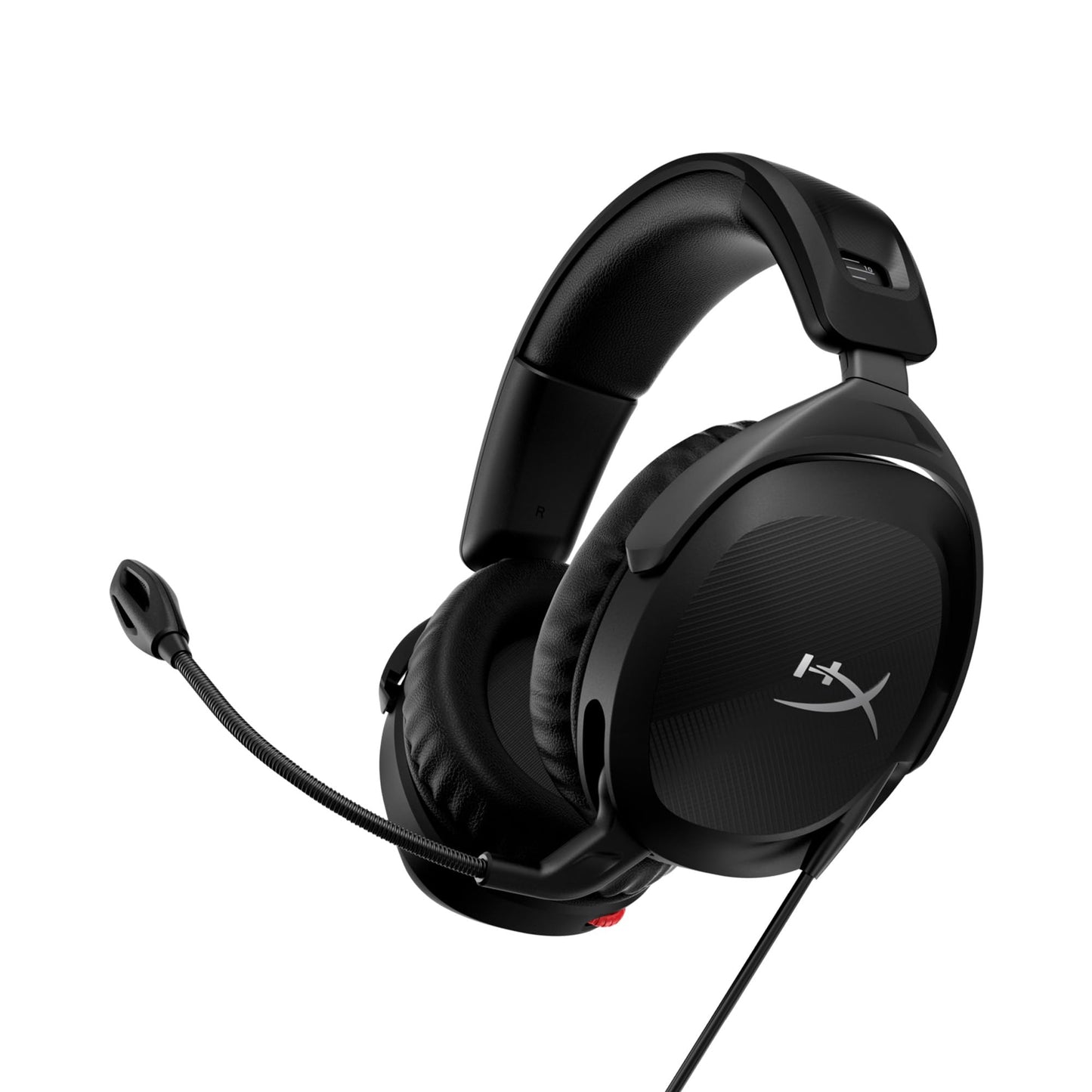 HyperX Cloud Stinger 2 - Wireless Gaming Headset – Compatible with PC. Noise-cancelling Swivel-to-mute Microphone, Comfortable Memory Foam, UP to 20 hours of battery life,Black