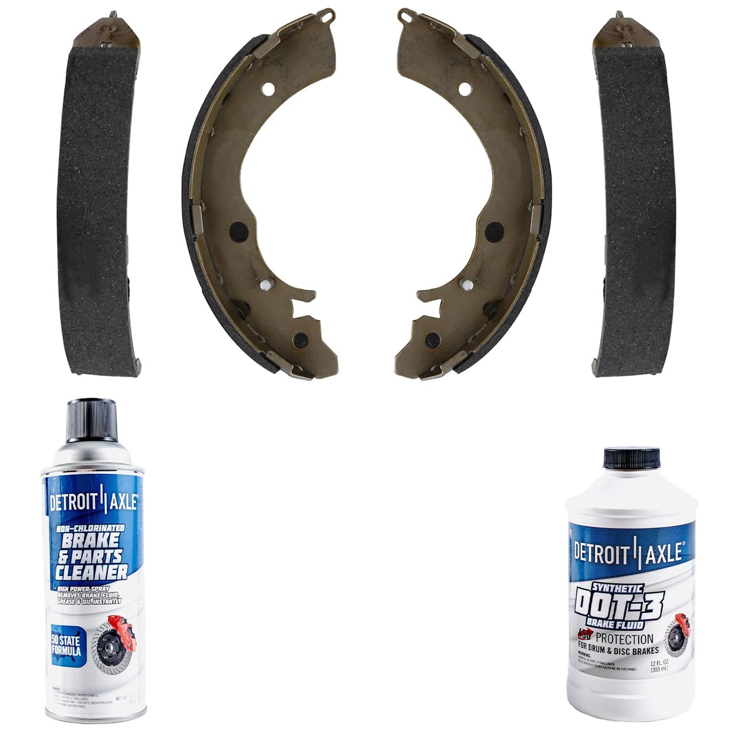 Detroit Axle - Rear Brake Kit for 2018-2020 Chevy Equinox GMC Terrain | Buick Regal TourX 2017-2019 LaCrosse, Disc Brake Rotors Ceramic Brake Pads Replacement 11.34" inch Brake Rotors