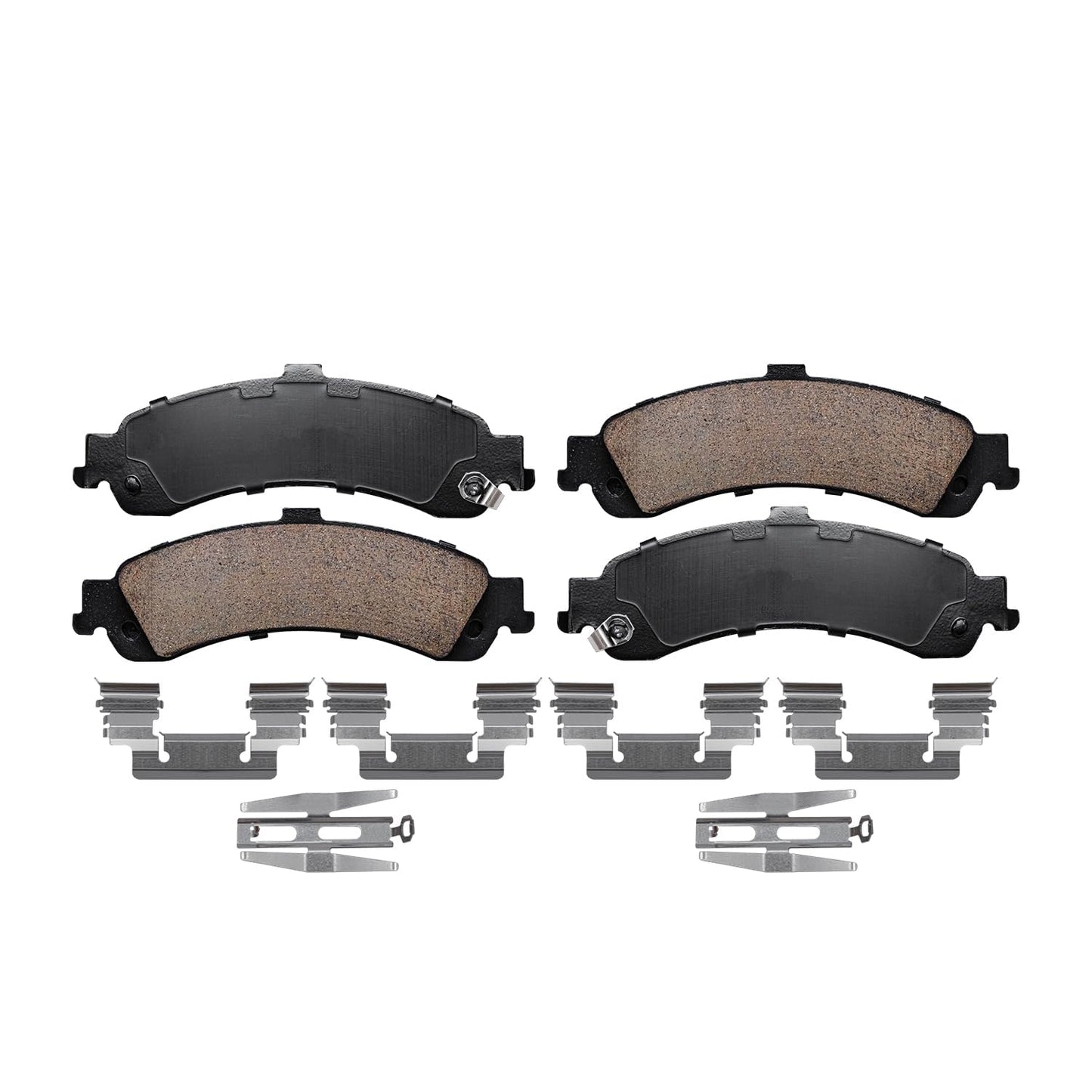 Detroit Axle - Front Brake Kit for Chevy GMC Silverado Sierra Suburban Savana Express Yukon XL 1500 Tahoe Avalanche Escalade ESV EXT XTS Brake Rotors Ceramic Brakes Pads : 12.99" inch Rotor