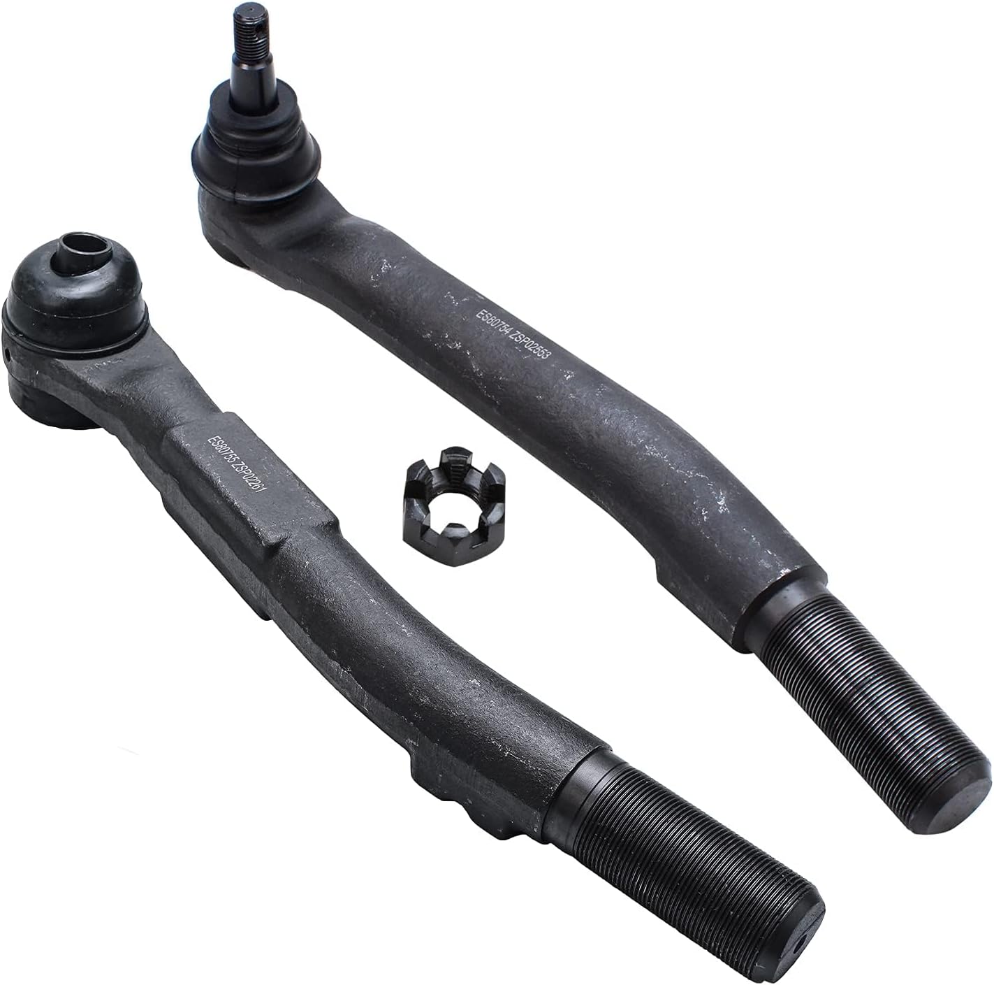 Detroit Axle - 4WD Front 9pc Suspension Kit for 05-16 Ford F-250 F-350 Super Duty 4 Ball Joints 2 Outer Tie Rods 1 Outer Steering Tie Rod at Pitman Arm 1 Adjustment Sleeve 1 Center Link Replacement