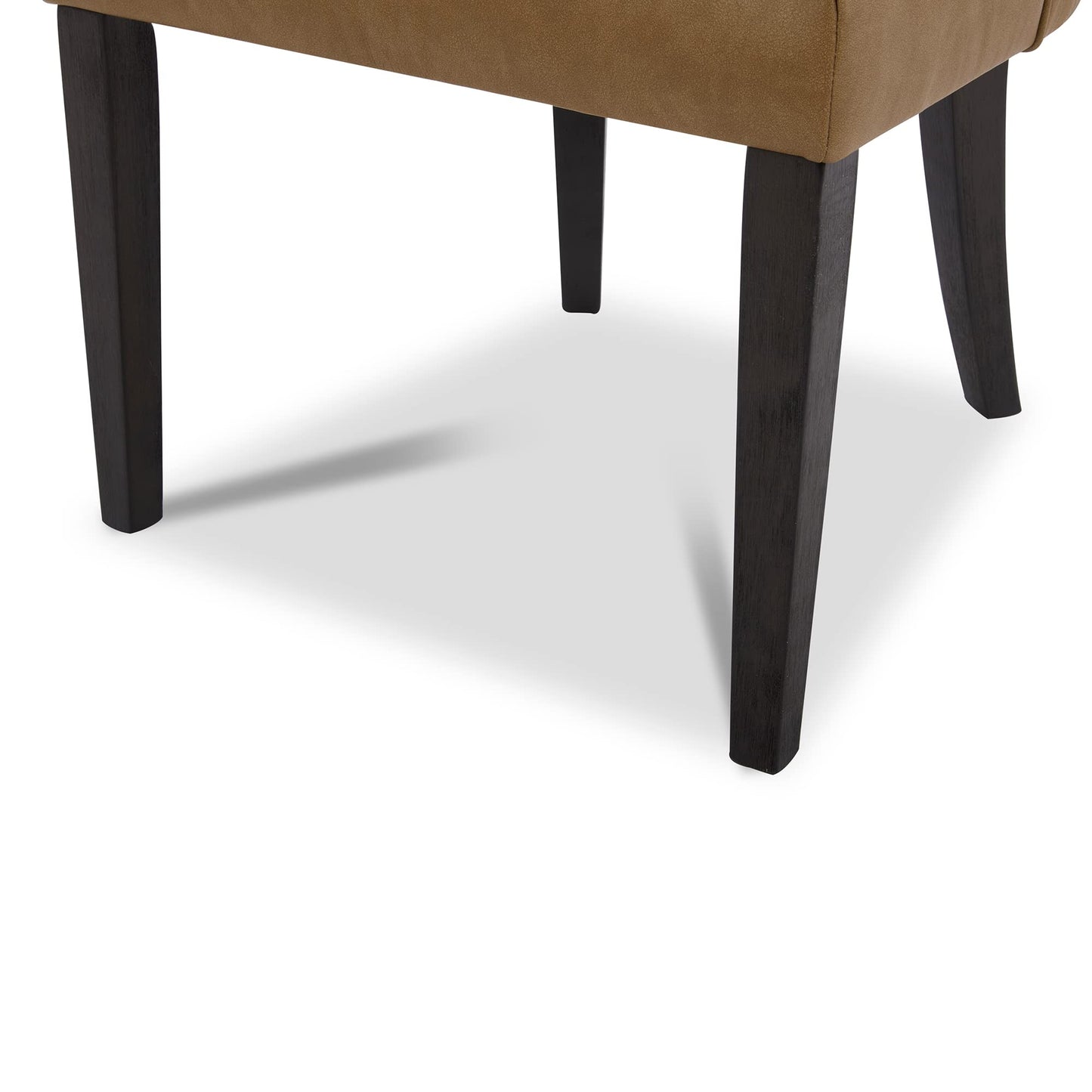CHITA Modern High Back Dining Room Chairs Set of 2, Farmhouse Upholstered Dining Chairs, Fabric in Linen