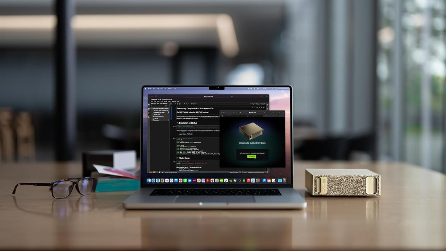 NVIDIA DGX Spark™ - Personal AI Desktop Supercomputer – Desktop GB10 Grace Blackwell Chip