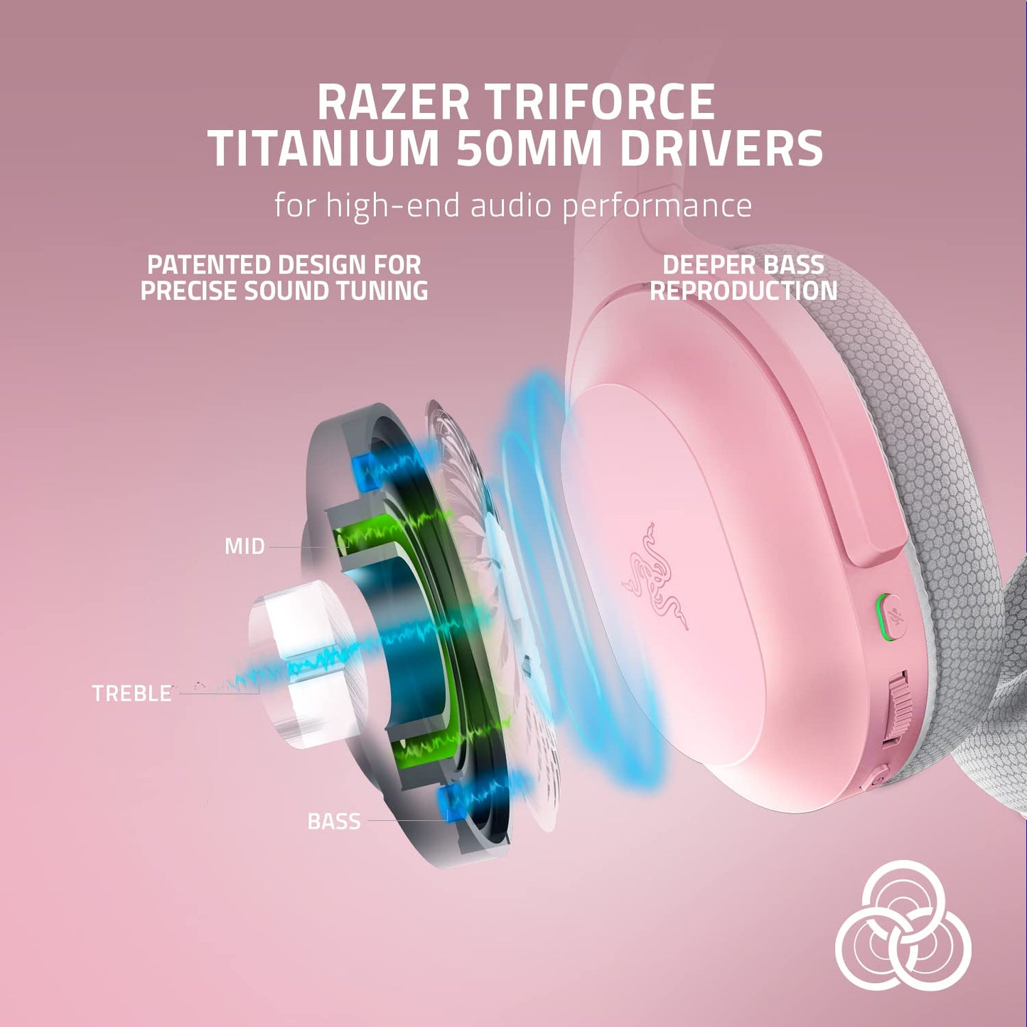 Razer Barracuda X Wireless Gaming & Mobile Headset (PC, PlayStation, Switch 2, Android, iOS): 2.4GHz Wireless + Bluetooth - Lightweight - 40mm Drivers - Detachable Mic - 50 Hr Battery - Black