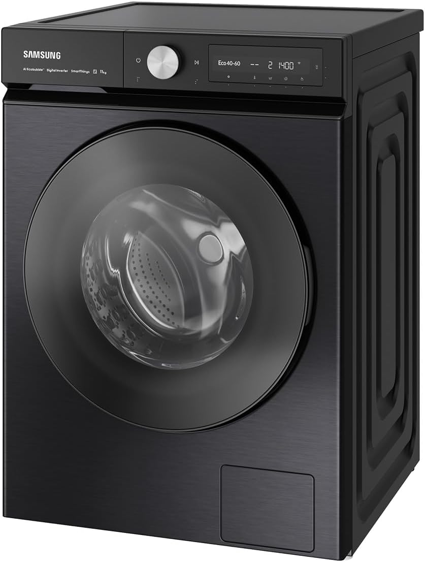 Samsung WF45T6000AV 4.5 Cu. Ft. Black Stainless Steel Front Load Washer, ENERGY STAR®