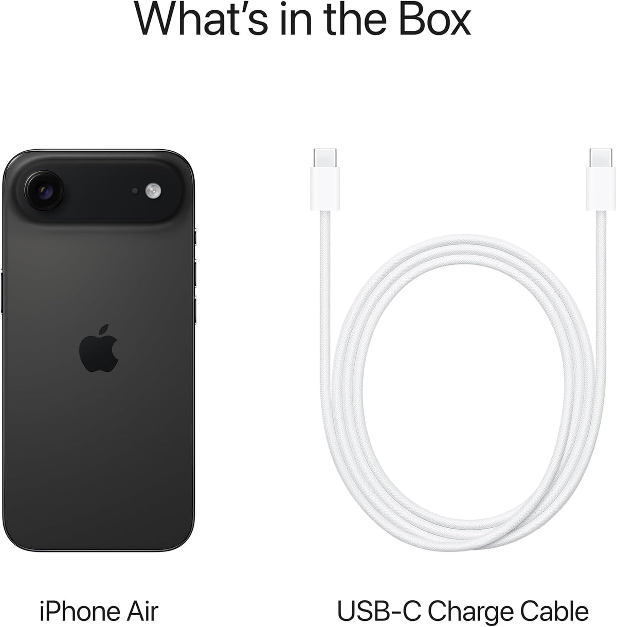 iPhone Air Space Black 256GB (Unlocked)