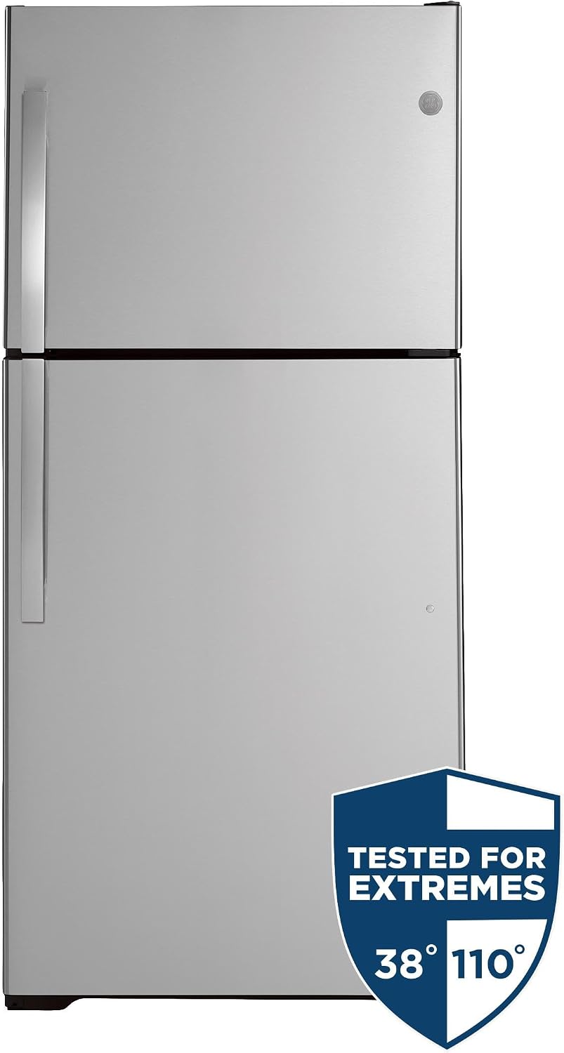 GE® 21.9 Cu. Ft. Top-Freezer Refrigerator