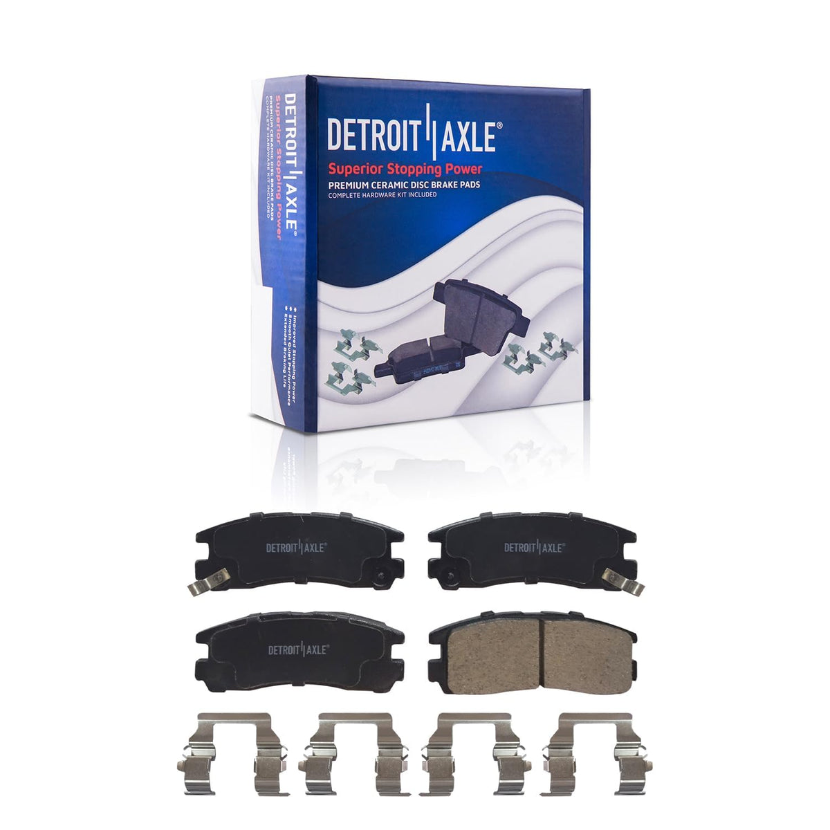 Detroit Axle - Brake Kit for 2006-2018 Dodge Ram 1500 2007-2009 Durango