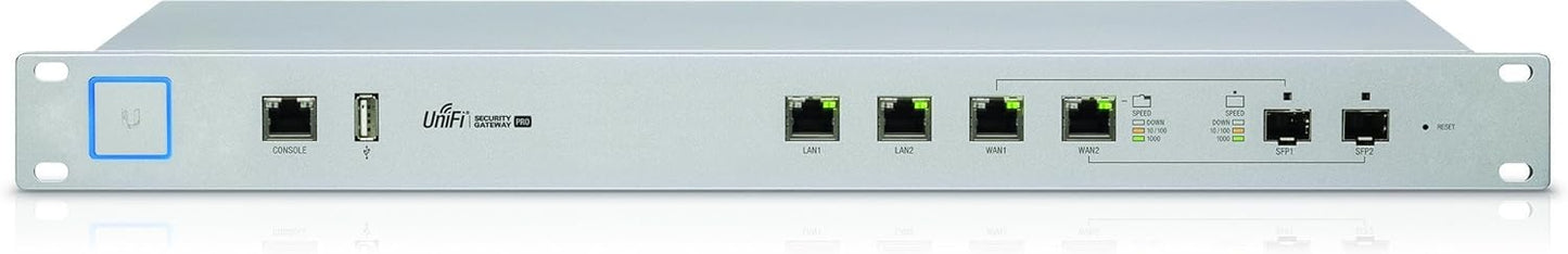 Ubiquiti Networks USG-PRO-4 Security Gateway Pro 4-Port Enterprise Router (Renewed)