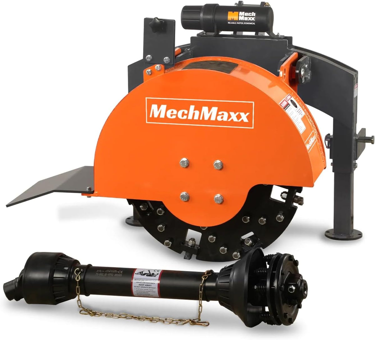MechMaxx 24" Heavy Duty PTO Powered Stump Root Grinder