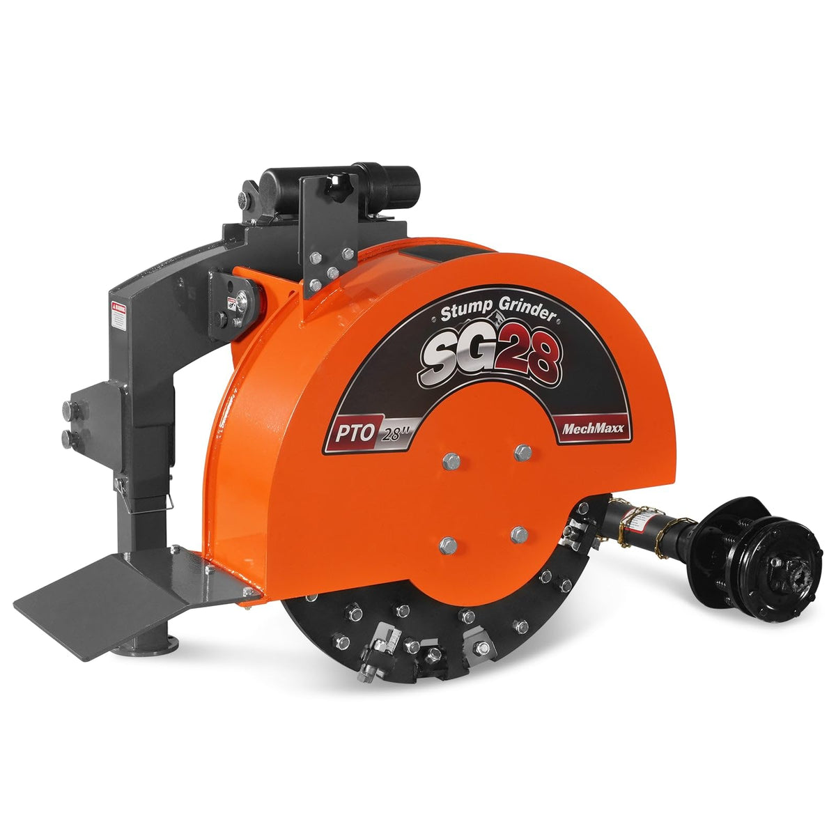 MechMaxx 24" Heavy Duty PTO Powered Stump Root Grinder