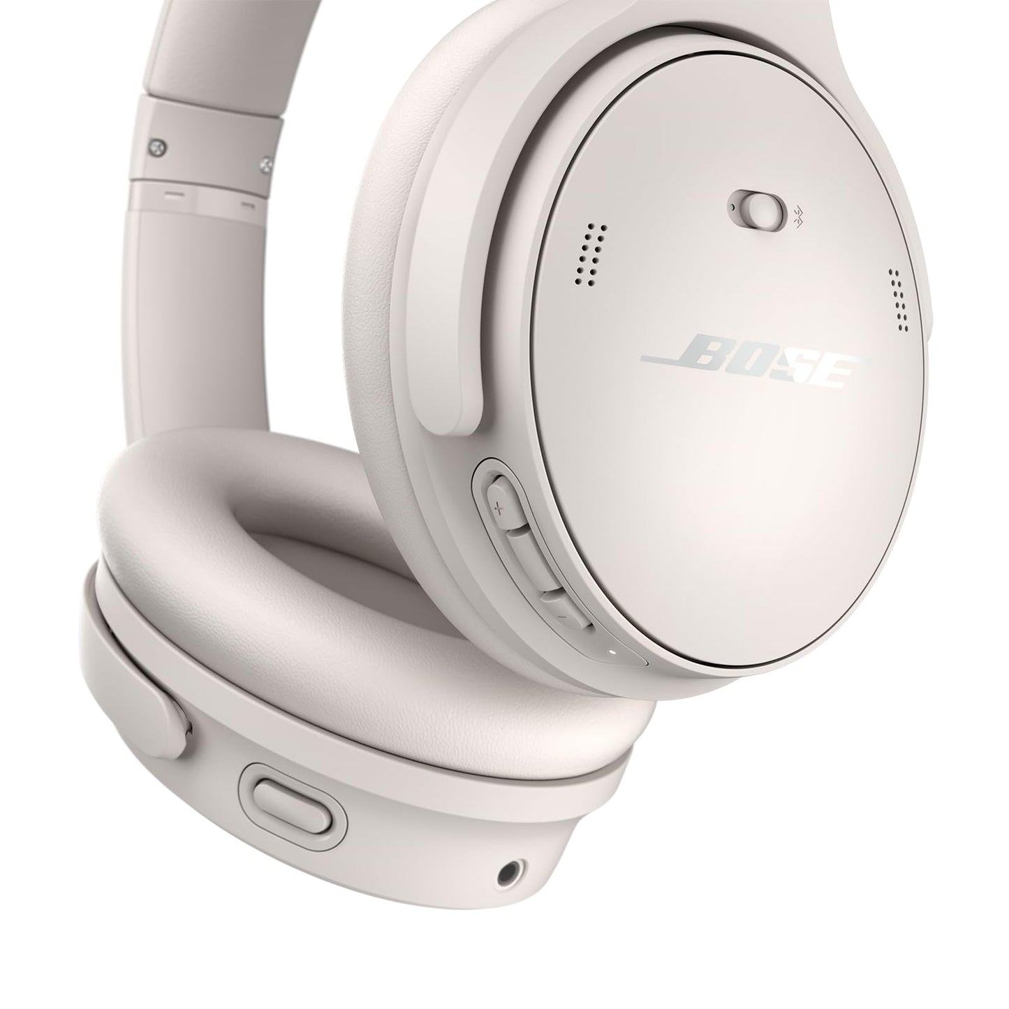 Bose QuietComfort Wireless Noise Cancelling Headphones, Bluetooth Over Ear Headphones with Up to 24 Hours of Battery Life, Black (Renewed)