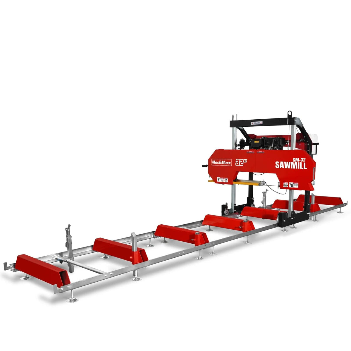 MechMaxx 22" Portable Sawmill, 13' Track Length, 18" Board Width, SM-22