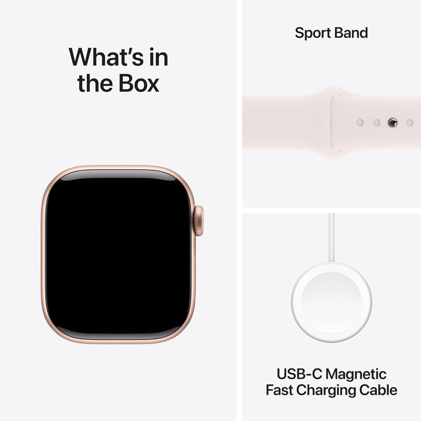Apple Watch Series 10 [GPS + Cellular 42mm case] Smartwatch with Jet Black Aluminum Case with Black Sport Band - M/L. Fitness Tracker, ECG App, Always-On Retina Display, Water Resistant