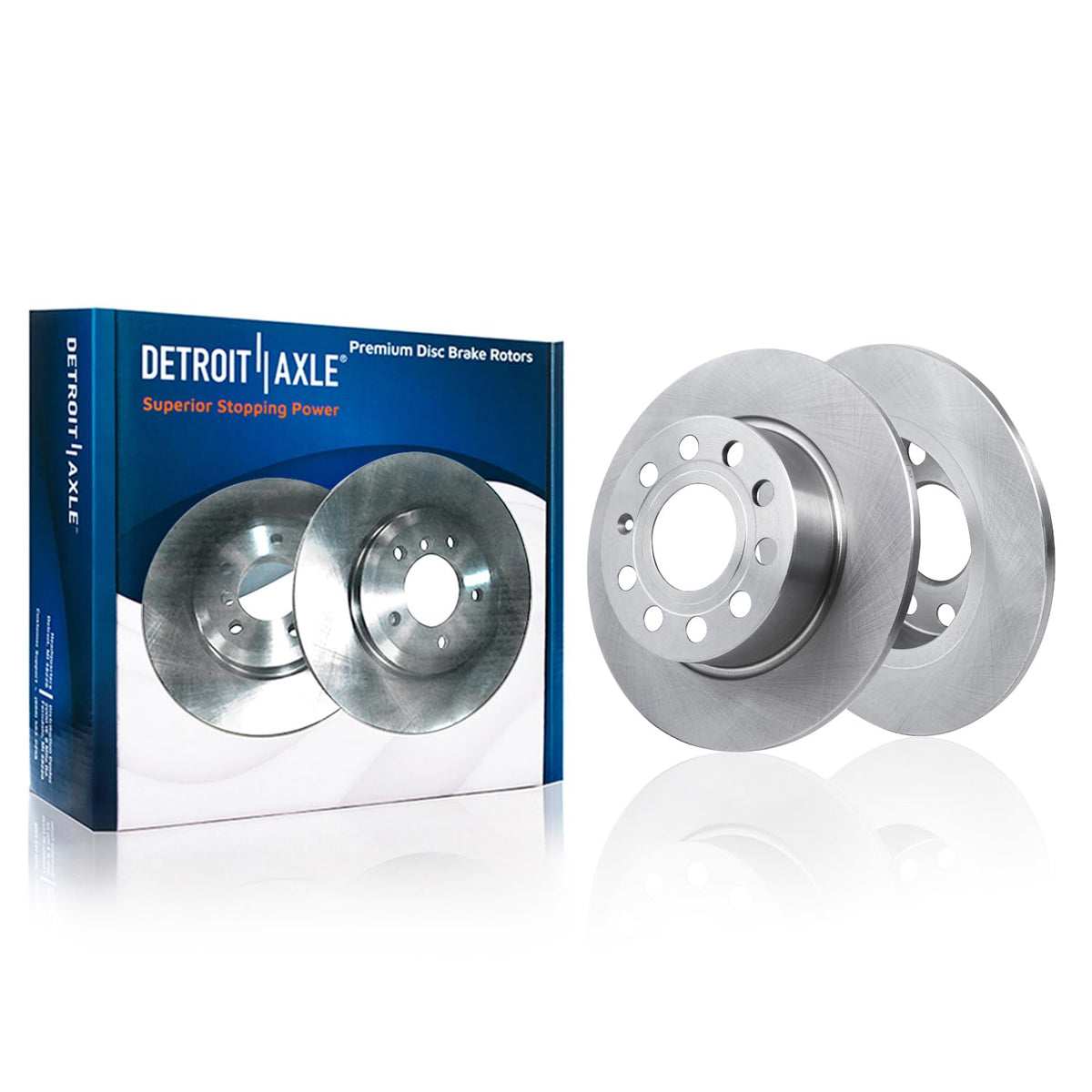 Detroit Axle - Front Brake Rotors for Chevrolet GMC Silverado Sierra