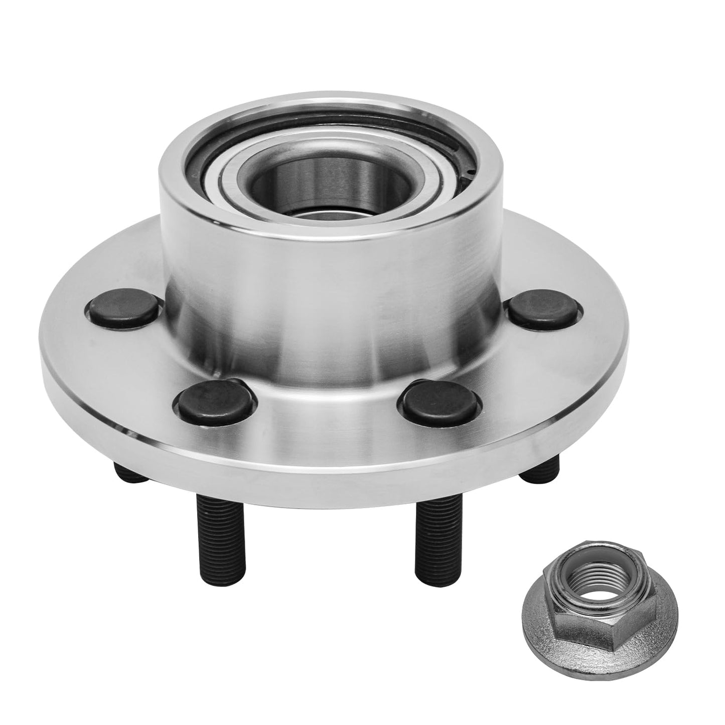 Detroit Axle - 4WD Front Wheel Bearing Hub for Ford F-250 F-350 Super Duty 2011-2016, Replacement 2012 2013 2014 2015 F-250 F-350 Super Duty (SRW Models) Wheel Bearing and Hub Assembly