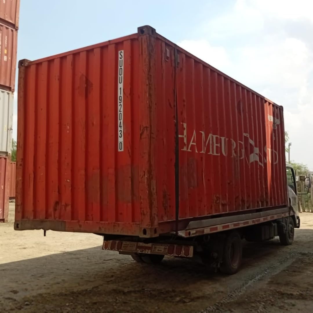 Econtainers 20ft Used Shipping Container – Steel Cargo Storage Unit | Variable Condition | For Storage, Construction, Agriculture & Logistics