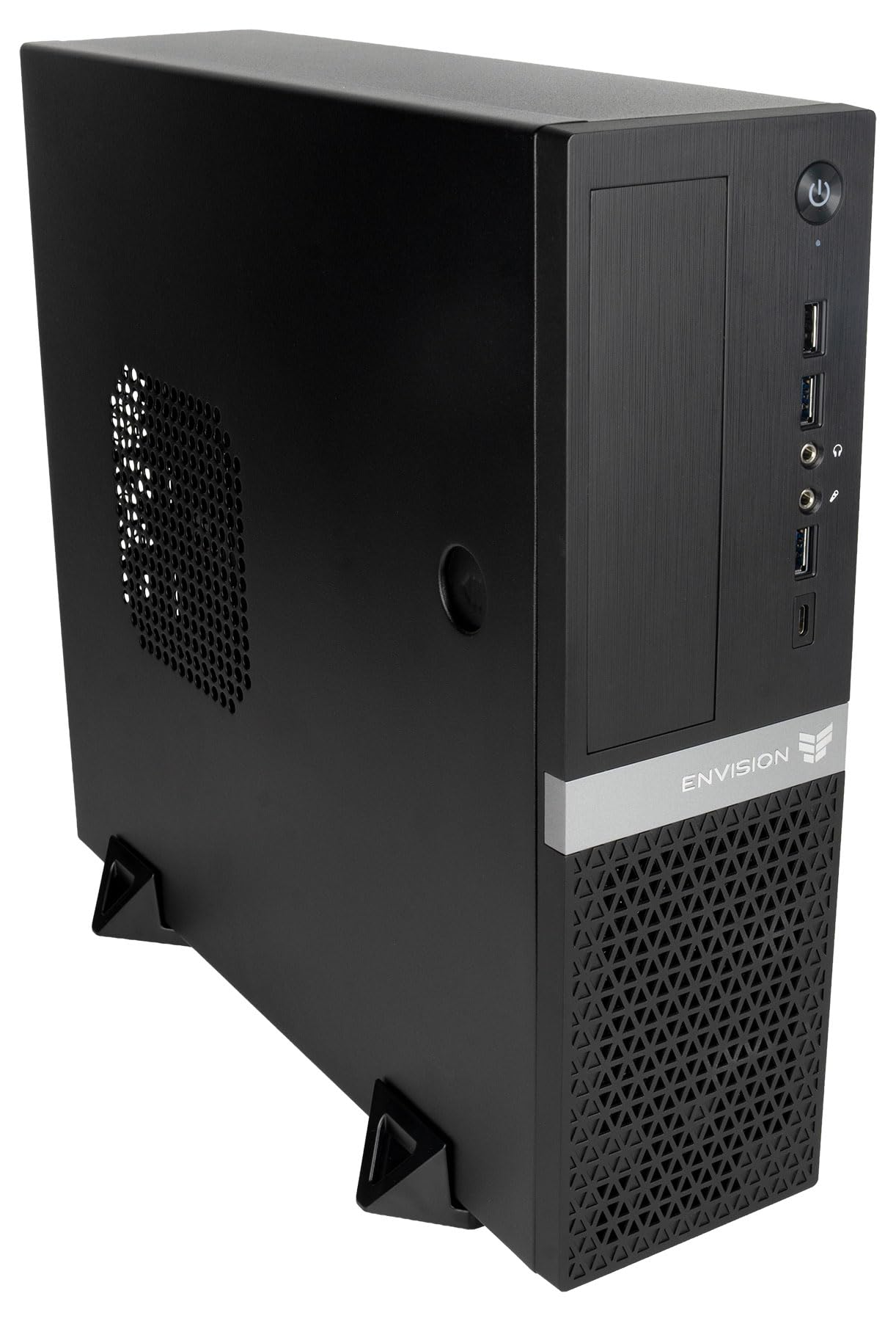 Envision S12 SFF Compact Workstation Desktop PC - Intel Ultra 5 225 (10-Core), 16GB RAM, 512GB NVMe SSD, WiFi, Arc Xe Graphics, Windows 11 Pro, Wired KB/M for Office, Business or Enterprise
