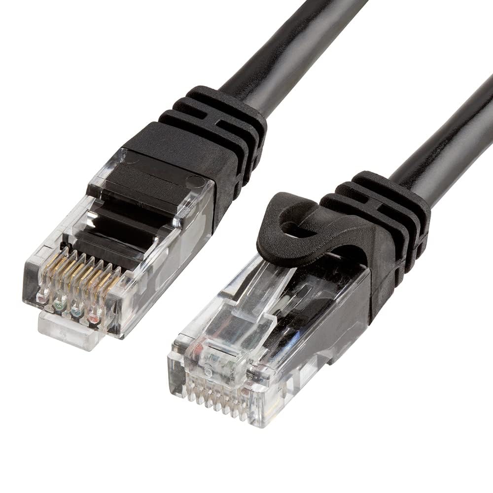 Cmple - Cat 6 Ethernet Cable 10 ft, Cat6 Patch Cables 10Gbps LAN Cable, 550MHz Network Cable, RJ45 Connectors, Compatible with Gaming Computer, Laptop, Modem, Router, HDTV, Gaming Console - Yellow