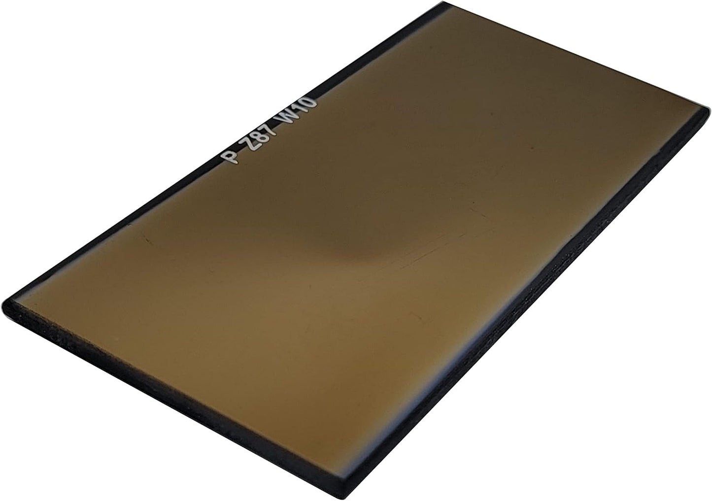 Best Welds Hardened Glass Gold Replacement Welding Lens – Advanced Passive Filter Plate 2" x 4-1/4" – Shade 9, 10, 11 & 12
