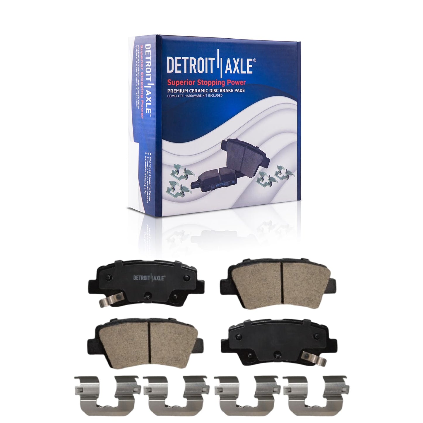 Detroit Axle - Rear Brake Kit for 2009-2019 Toyota Corolla 2010 2011 2012 2013 2014 2015 2016 2017 2018 Brake Drums Brakes Shoes Rear Replacement