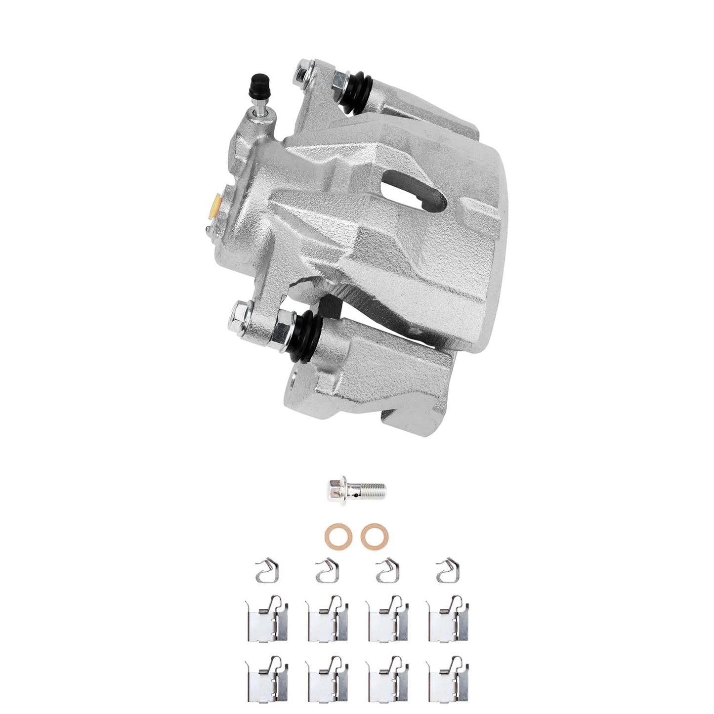 Detroit Axle - Front Brake Kit for Chevrolet GMC Silverado Suburban Sierra Savana Yukon XL 1500 Tahoe Cadillac Escalade Disc Brake Rotors Ceramic Brakes Pads Replacement : 12" inch Rotor