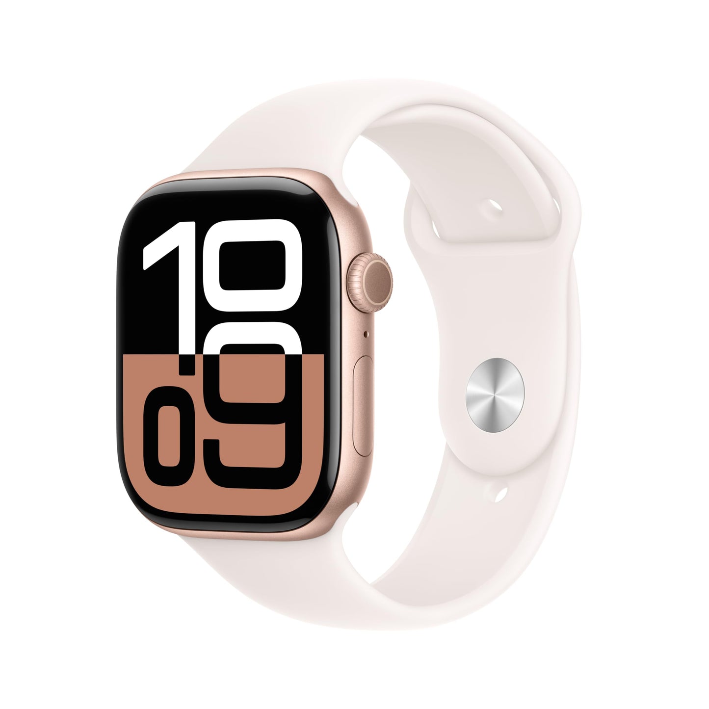 Apple Watch Series 10 [GPS + Cellular 42mm case] Smartwatch with Jet Black Aluminum Case with Black Sport Band - M/L. Fitness Tracker, ECG App, Always-On Retina Display, Water Resistant