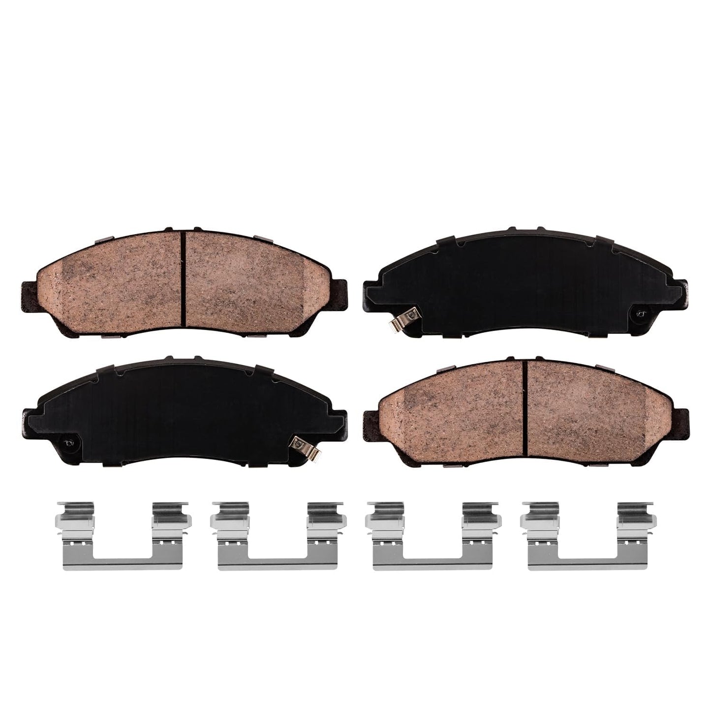 Detroit Axle - Brake Kit for 14-20 Nissan Rogue, 17-22 Rogue Sport, Front and Rear Disc Brake Rotors Ceramic Brake Pads 2018 2019 Replacement