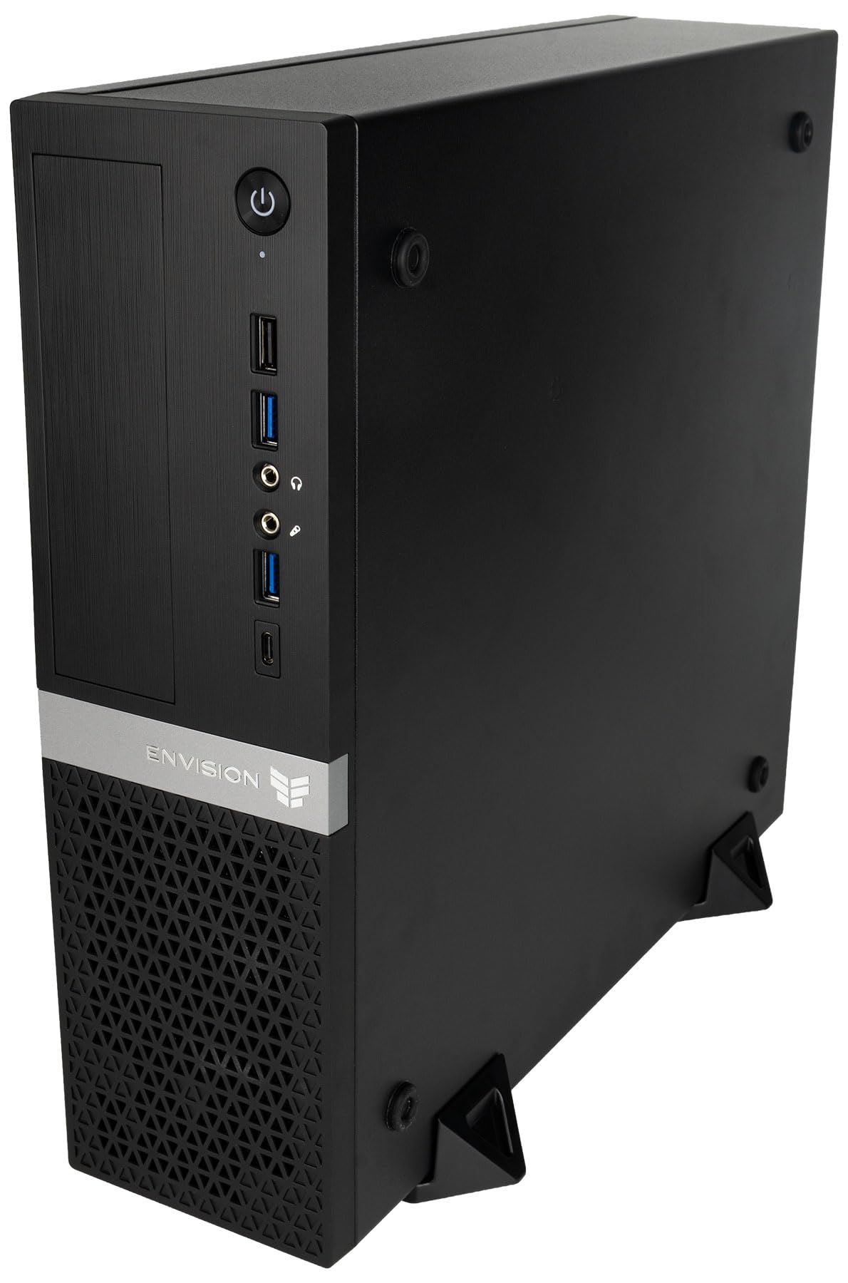 Envision S12 SFF Compact Workstation Desktop PC - Intel Ultra 5 225 (10-Core), 16GB RAM, 512GB NVMe SSD, WiFi, Arc Xe Graphics, Windows 11 Pro, Wired KB/M for Office, Business or Enterprise