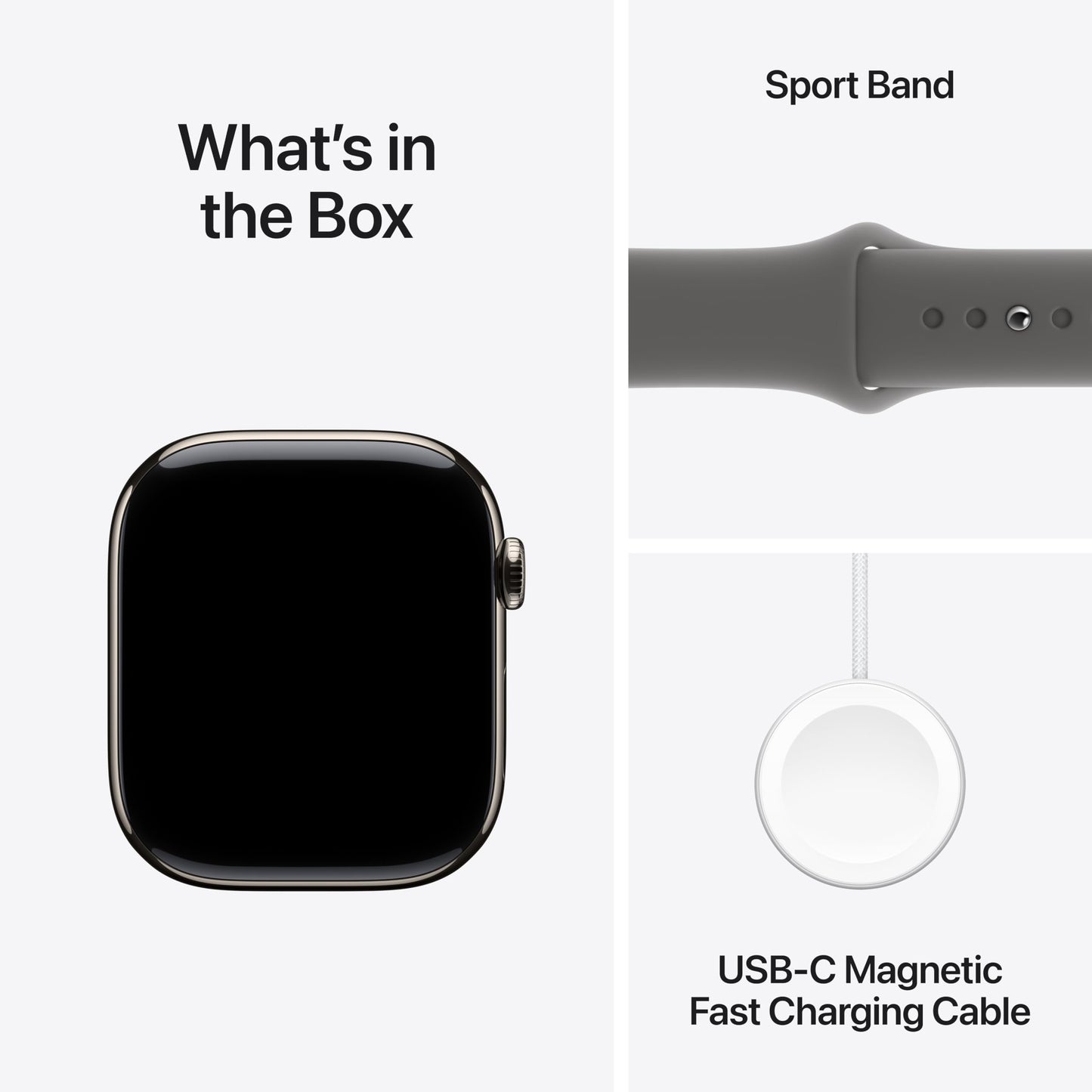 Apple Watch Series 10 [GPS + Cellular 42mm case] Smartwatch with Jet Black Aluminum Case with Black Sport Band - M/L. Fitness Tracker, ECG App, Always-On Retina Display, Water Resistant