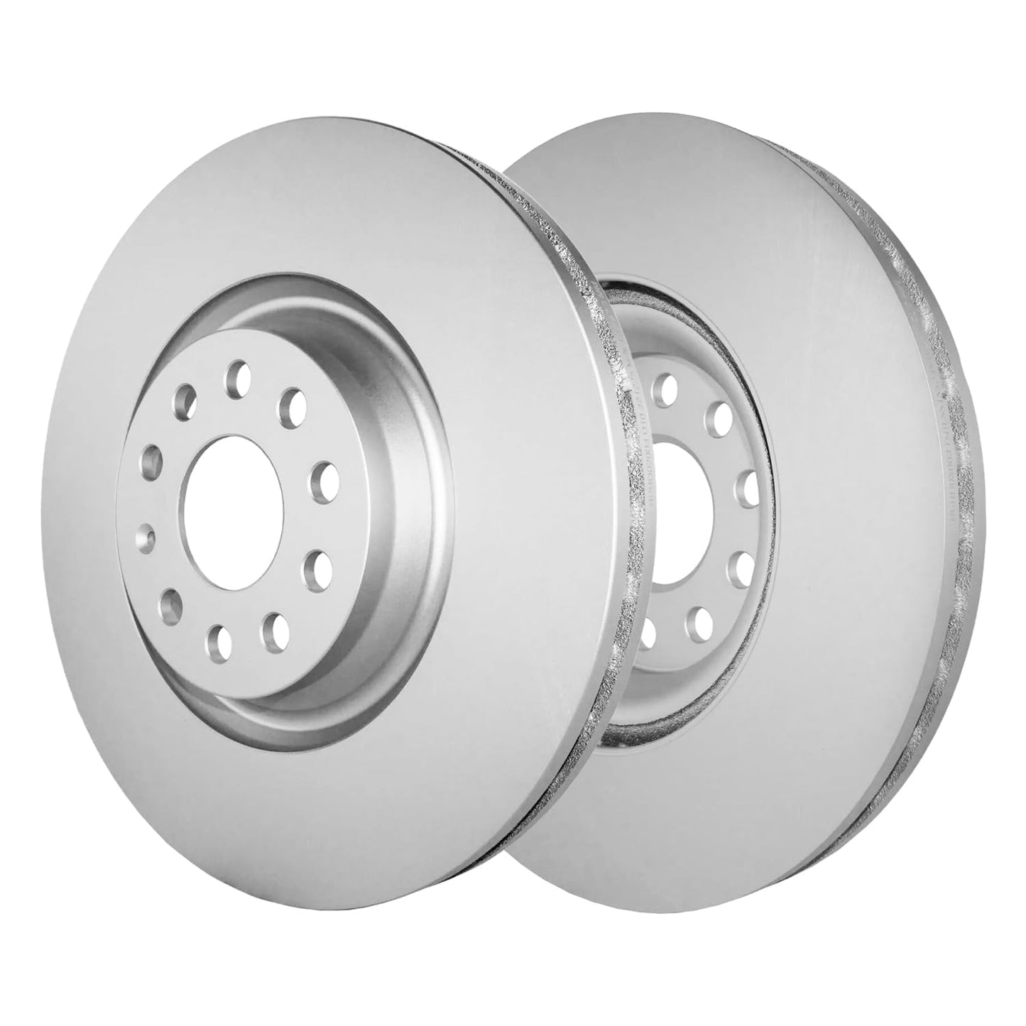 Detroit Axle - Brake Kit for Toyota 2006-2018 RAV4, 2010-2012 Lexus HS250h | Disc Brake Rotors Ceramic Brake Pads 2011 Front and Rear Replacement 10.83" inch Front 11.06" inch Rear Rotors