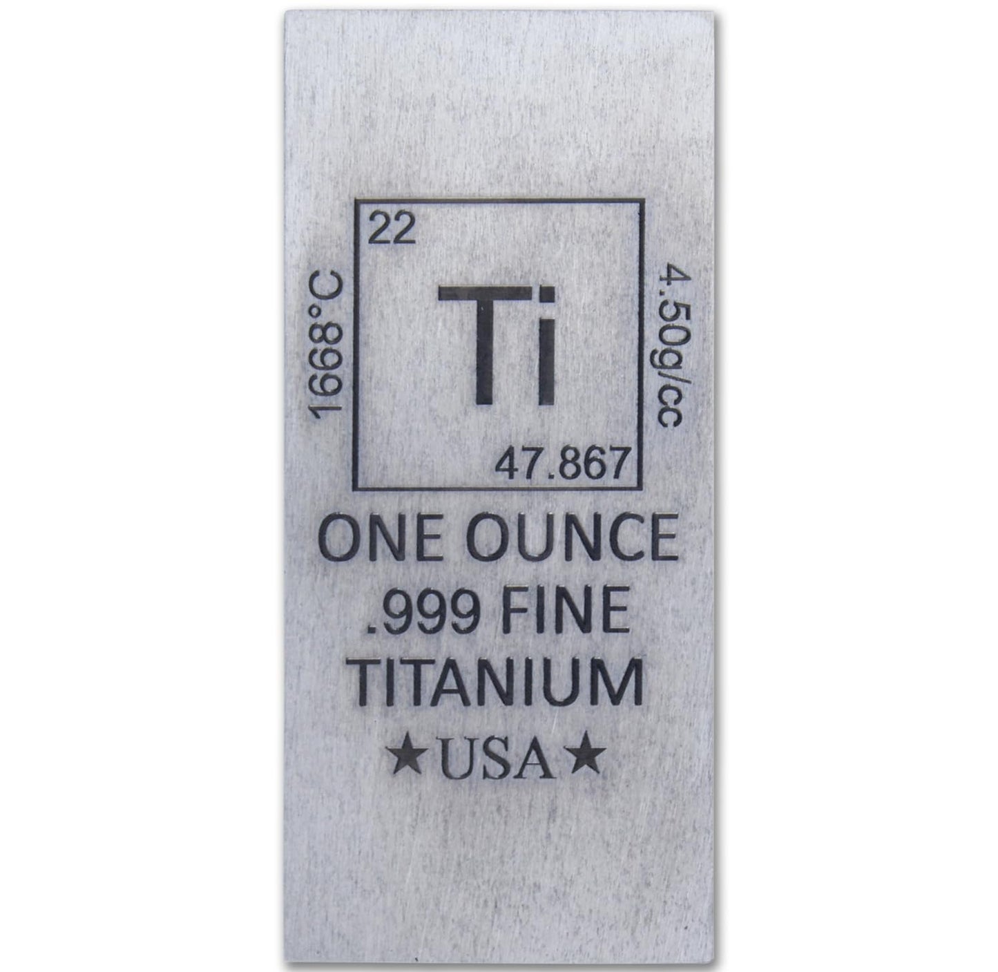 1 oz Silver Plated Bar (Flat Style) .999 Pure Paperweight - Element Design with Certificate of Authenticity