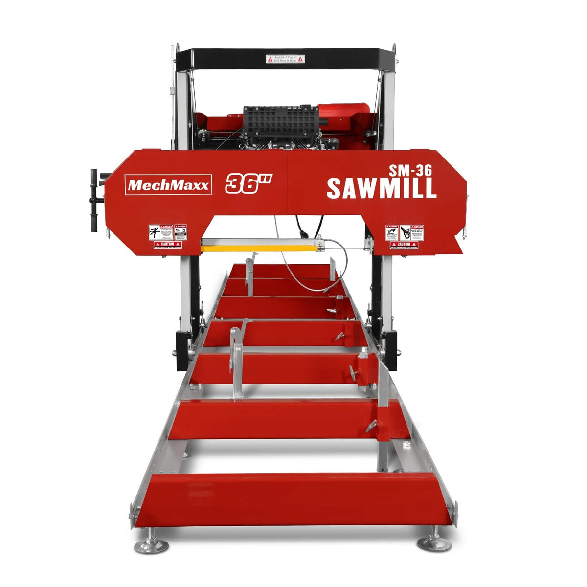 MechMaxx 22" Portable Sawmill, 13' Track Length, 18" Board Width, SM-22