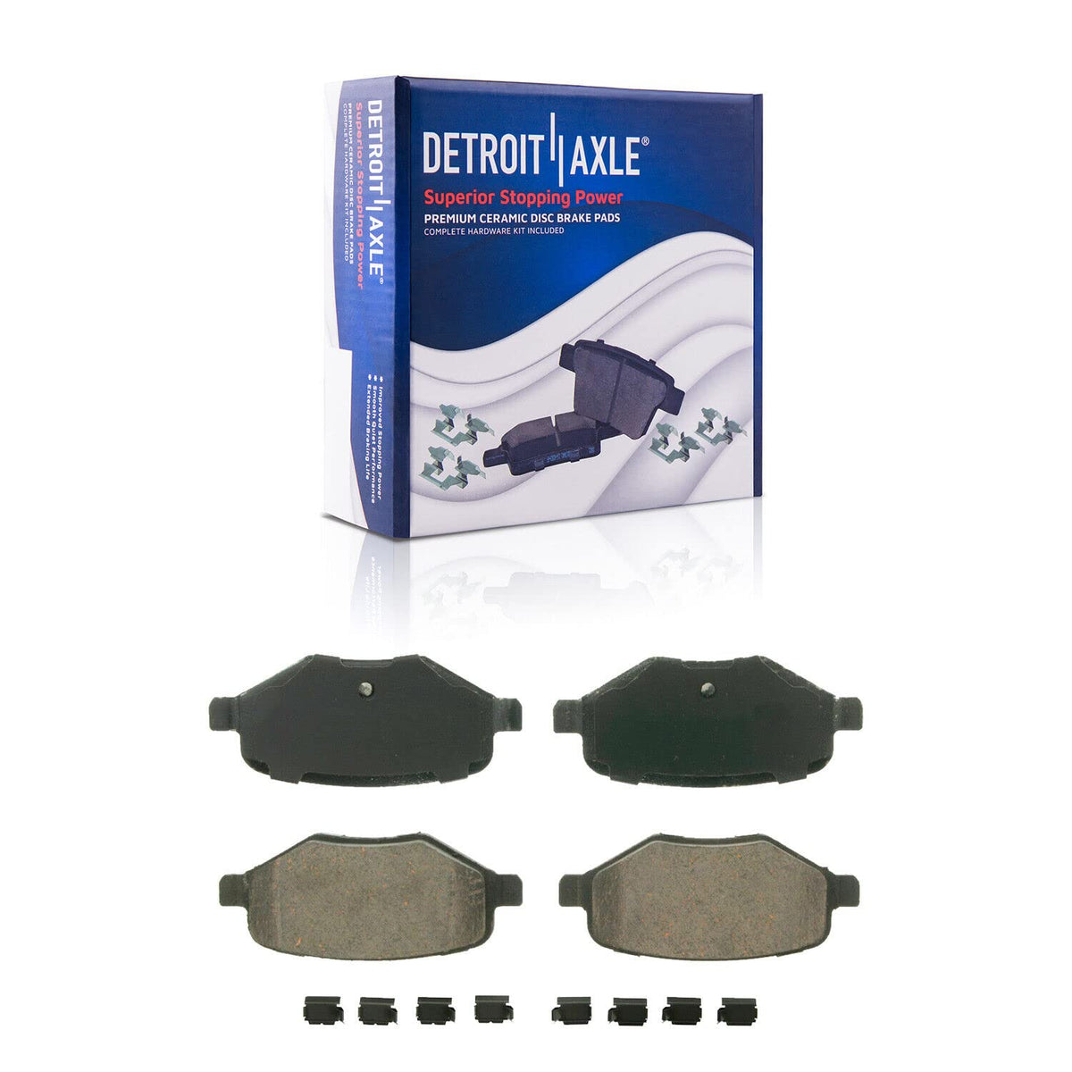Detroit Axle - Brake Kit for 12-17 Toyota Camry 13-18 Avalon Lexus ES350
