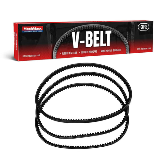 (1 Pack / 3 Pcs) V Belt for MechMaxx VAM48; VAM60 Mower, 17 * 991