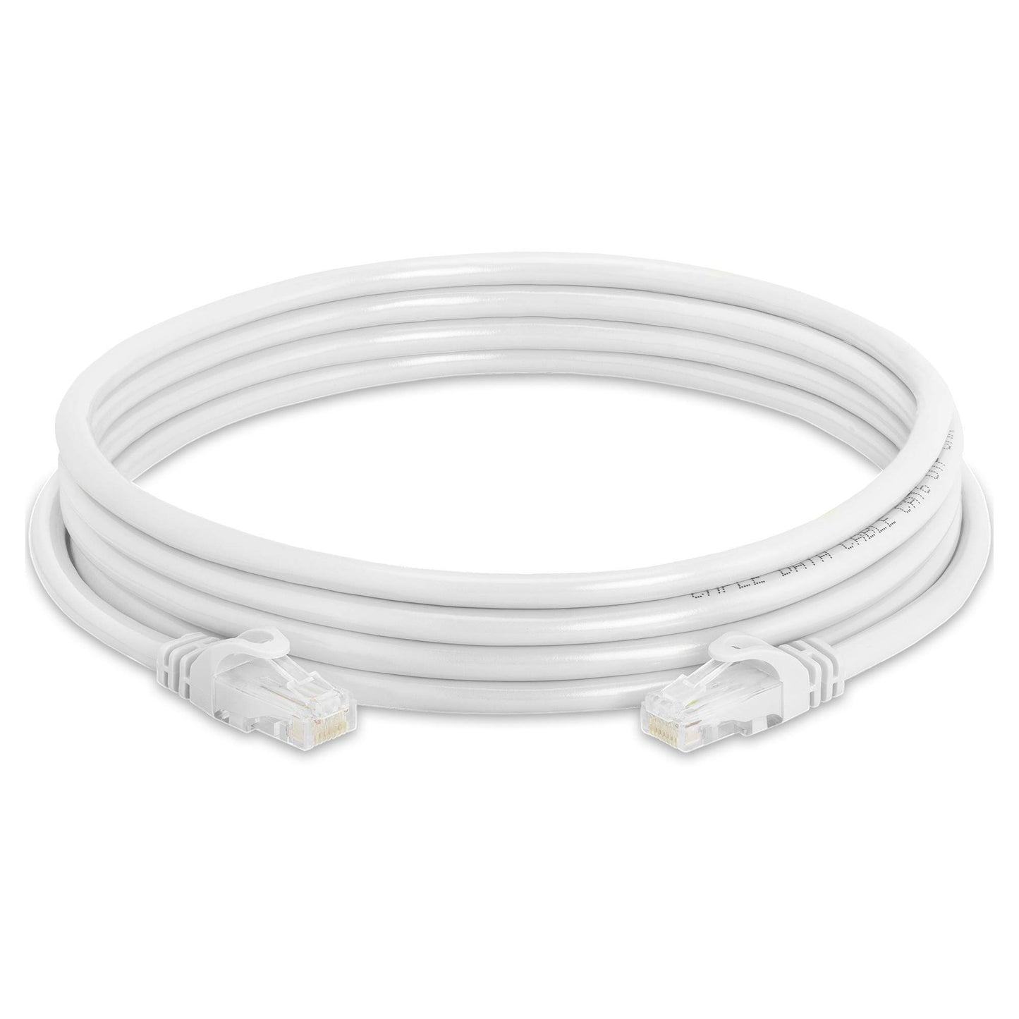 Cmple - RJ45 Cat-6 Ethernet Patch Internet Cable, High Speed Cat6 Network Cable 10 Gigabit, Cat 6 Ethernet LAN Cord with Gold Plated RJ45 Connectors - 5 Feet Yellow