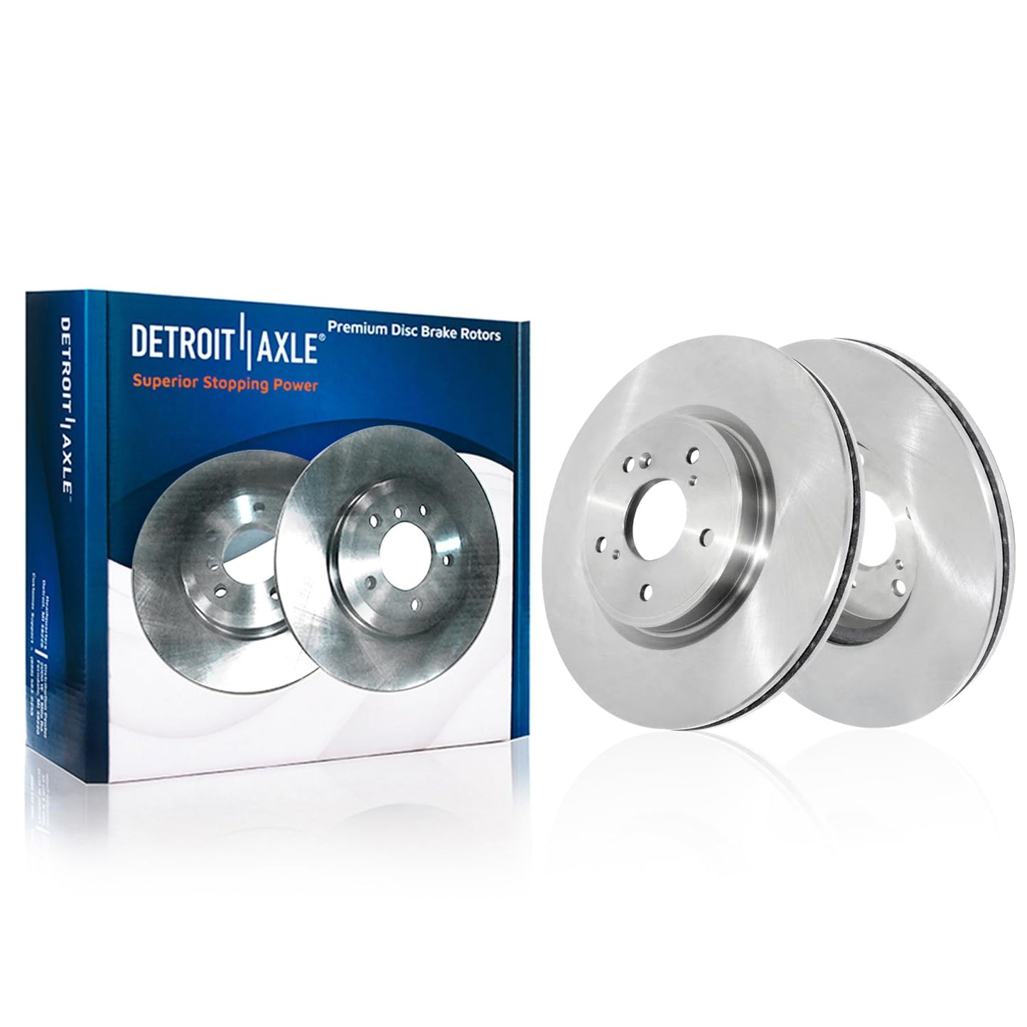 Detroit Axle - Brake Kit for 2013-2025 Nissan Altima Disc Brake Rotors Ceramic Brakes Pads 2014 2015 2016 2017 2018 2019 2020 2021 2022 2023 2024 Replacement: 11.65" inch Front 11.46" inch Rear Rotor