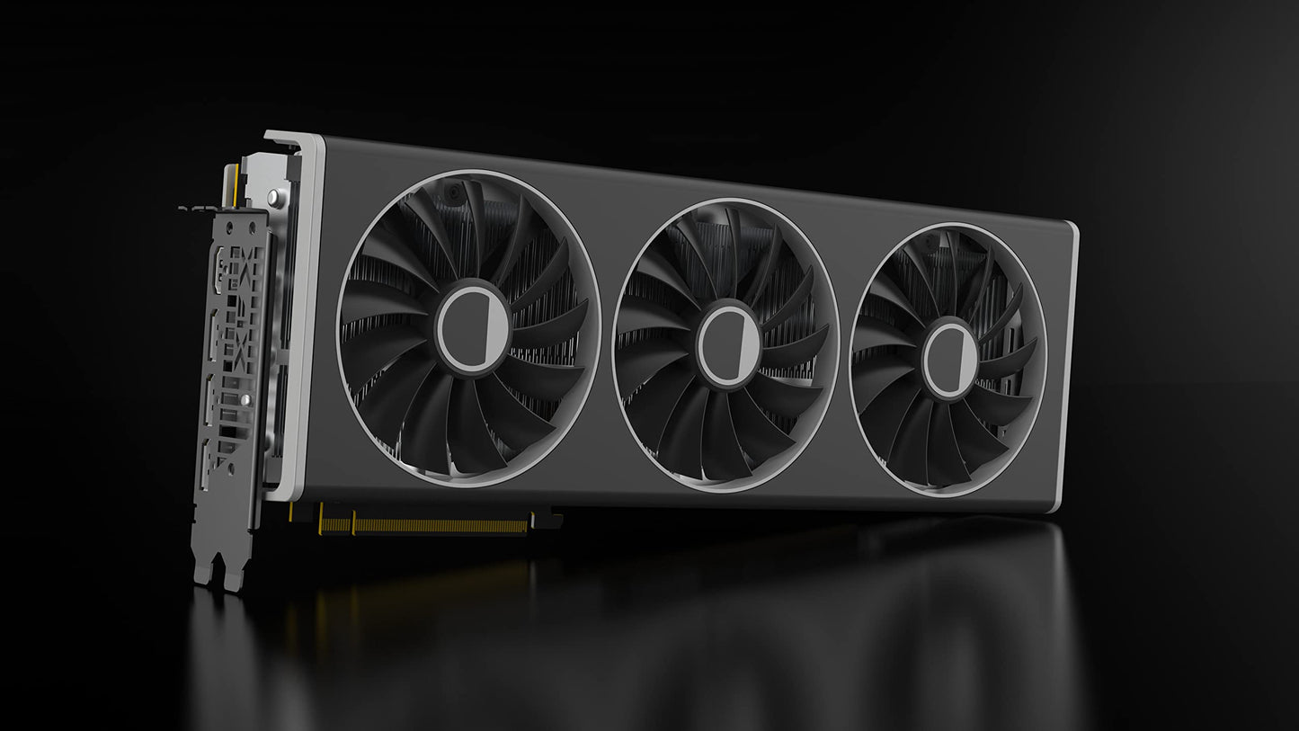 XFX Quicksilver AMD Radeon RX 9070XT Gaming Edition with 16GB GDDR6 HDMI 3xDP, RDNA 4 RX-97TQICKBA, Graphics Card, Compatible with Desktop PCs