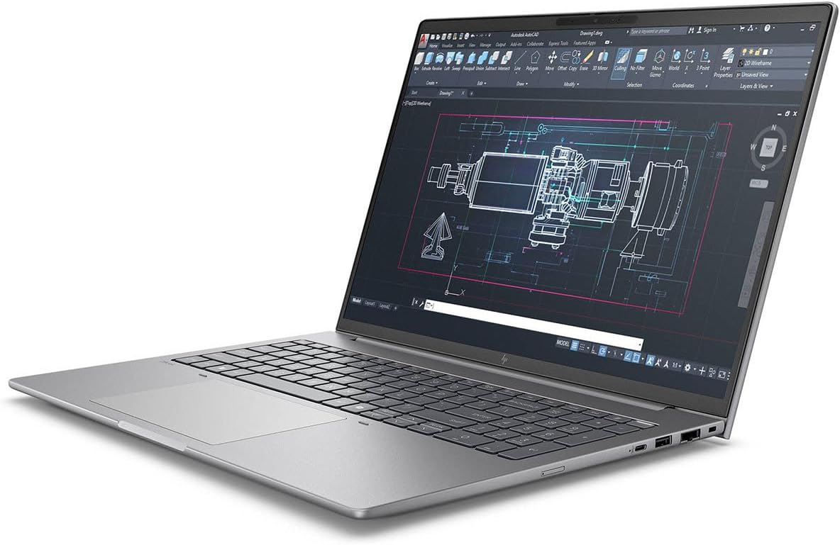 HP ZBook 8 G1i 16" Mobile Workstation - WUXGA - 60 Hz - Intel Core Ultra 7 255H - 32 GB - 1 TB SSD - English Keyboard - Meteor Silver - Intel Chip - 1920 x 1200 - Windows 11 Pro - Arc 140T GPU with 4