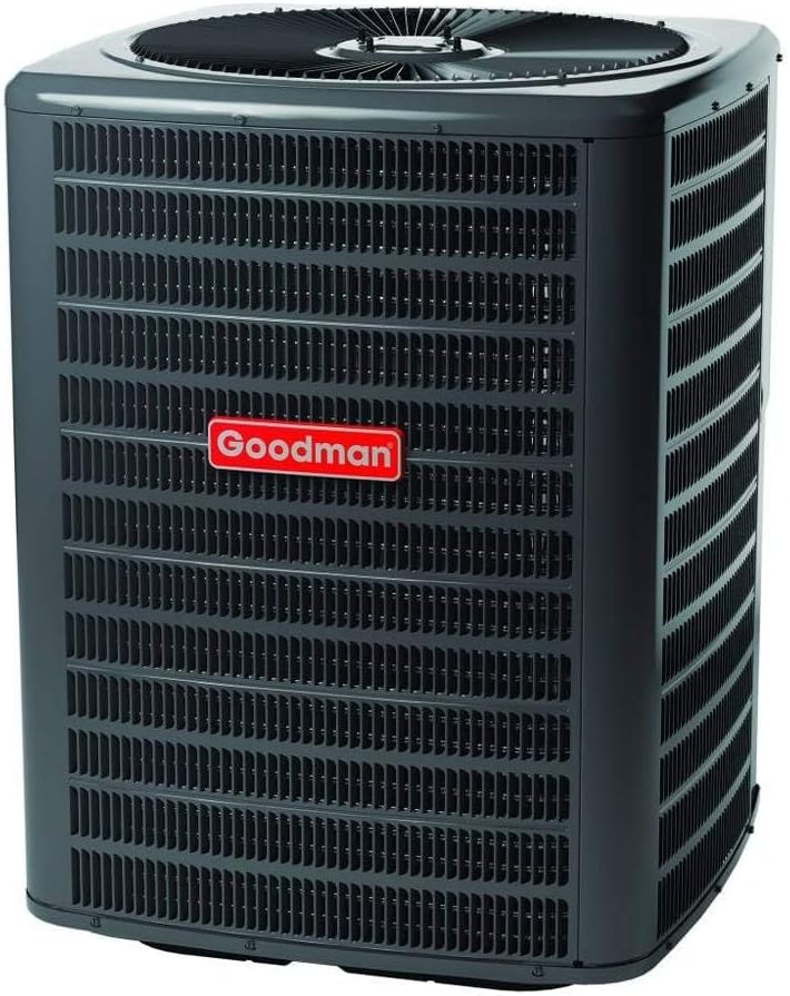 Goodman 4 TON 15.2 SEER2 Multi-Position R-32 Heat Pump System with air handler (GLZS4BA4810 condenser and AMST48CU1300 air handler)