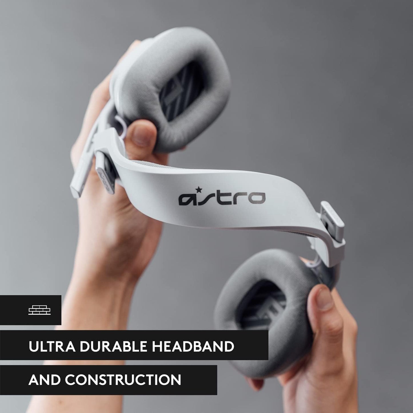 Logitech G Astro A10 Gen 2 Cross-Platform Wired Gaming Headset - Grey | 3.5mm Headphone Jack, 32mm Drivers, Flip-to-Mute Mic, Over-Ear Cup Design