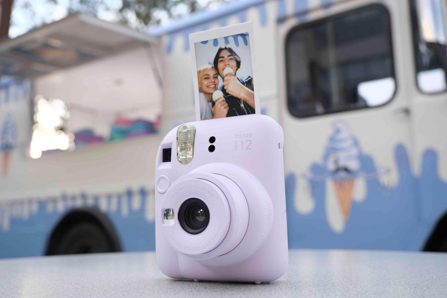 Fujifilm Instax Mini 12 Instant Film Camera - Pastel Blue
