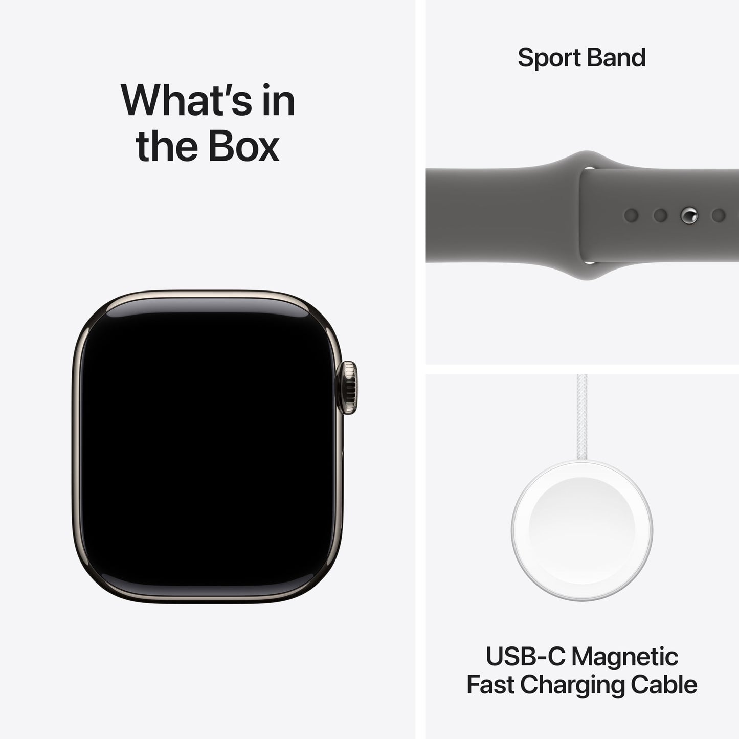 Apple Watch Series 10 [GPS + Cellular 42mm case] Smartwatch with Jet Black Aluminum Case with Black Sport Band - M/L. Fitness Tracker, ECG App, Always-On Retina Display, Water Resistant