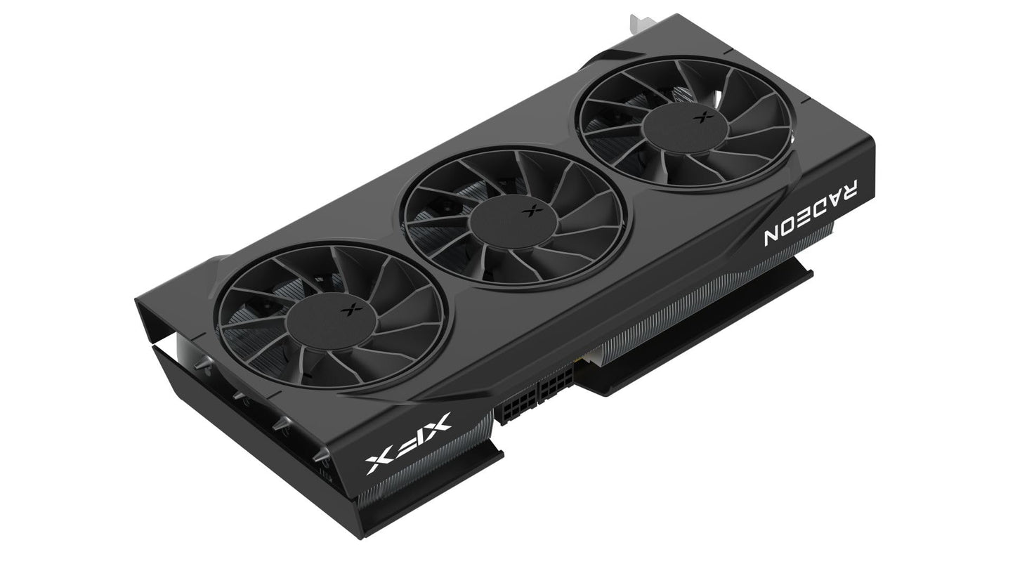 XFX Quicksilver AMD Radeon RX 9070XT Gaming Edition with 16GB GDDR6 HDMI 3xDP, RDNA 4 RX-97TQICKBA, Graphics Card, Compatible with Desktop PCs