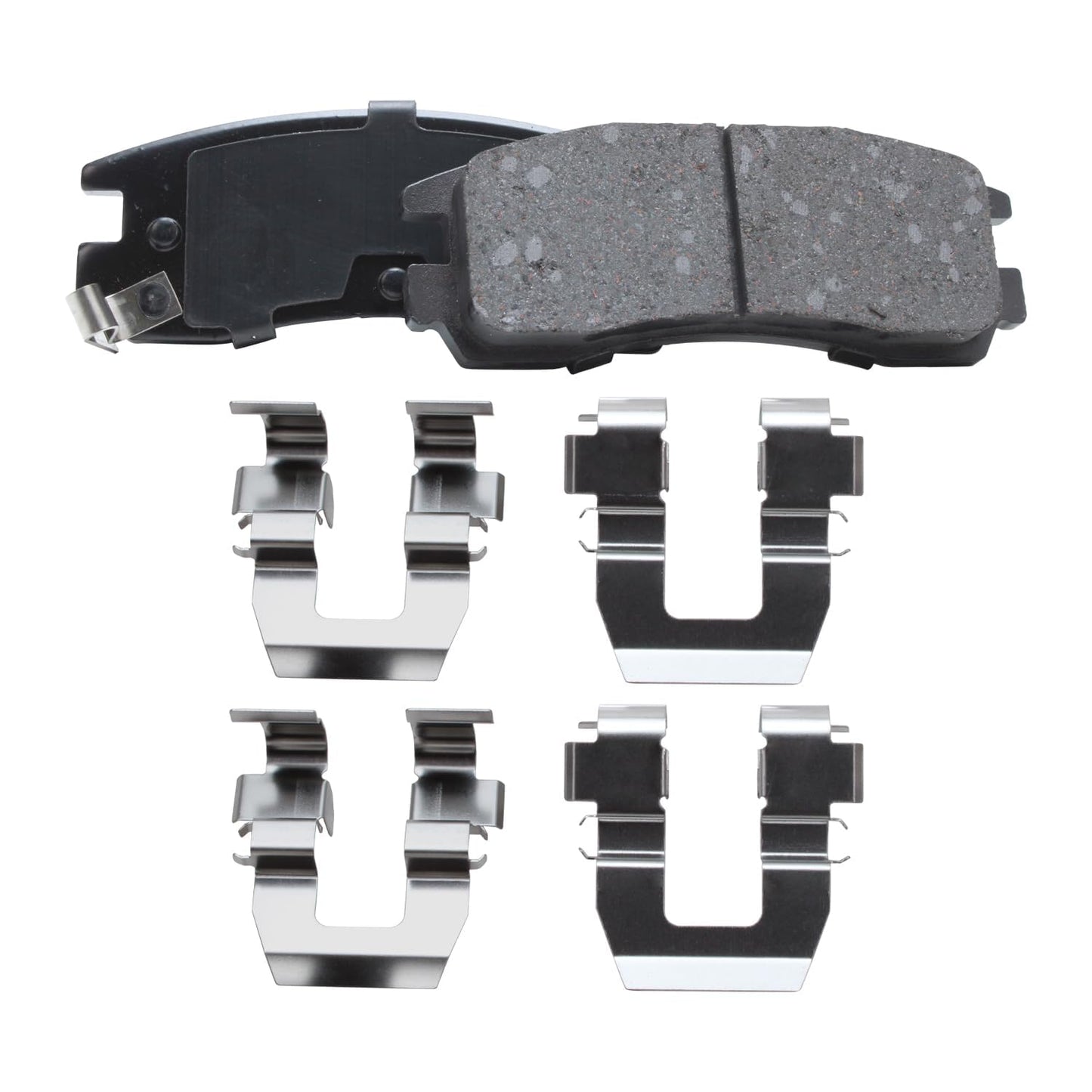 Detroit Axle - Rear Brake Kit for Chevy Silverado Sierra 1500 Suburban Yukon XL Tahoe Escalade ESV Drilled & Slotted Brake Rotors Ceramic Brakes Pads