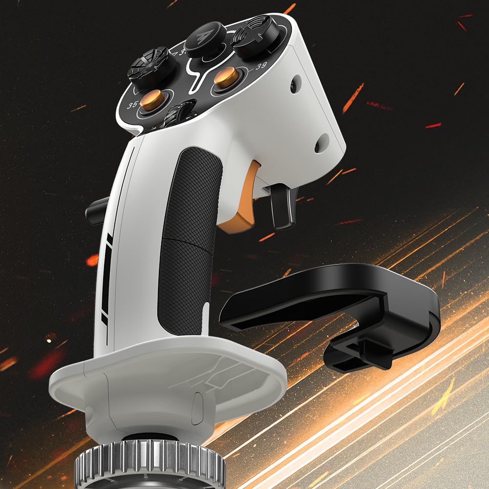 Thrustmaster Sol-R2 HOSAS Dual Space Combat Flight Joystick Set - PC | 88 programable actions buttons, 2 detachable grips, 2 throttles, zero drift, interchangeable rests, backlit sci-fi design