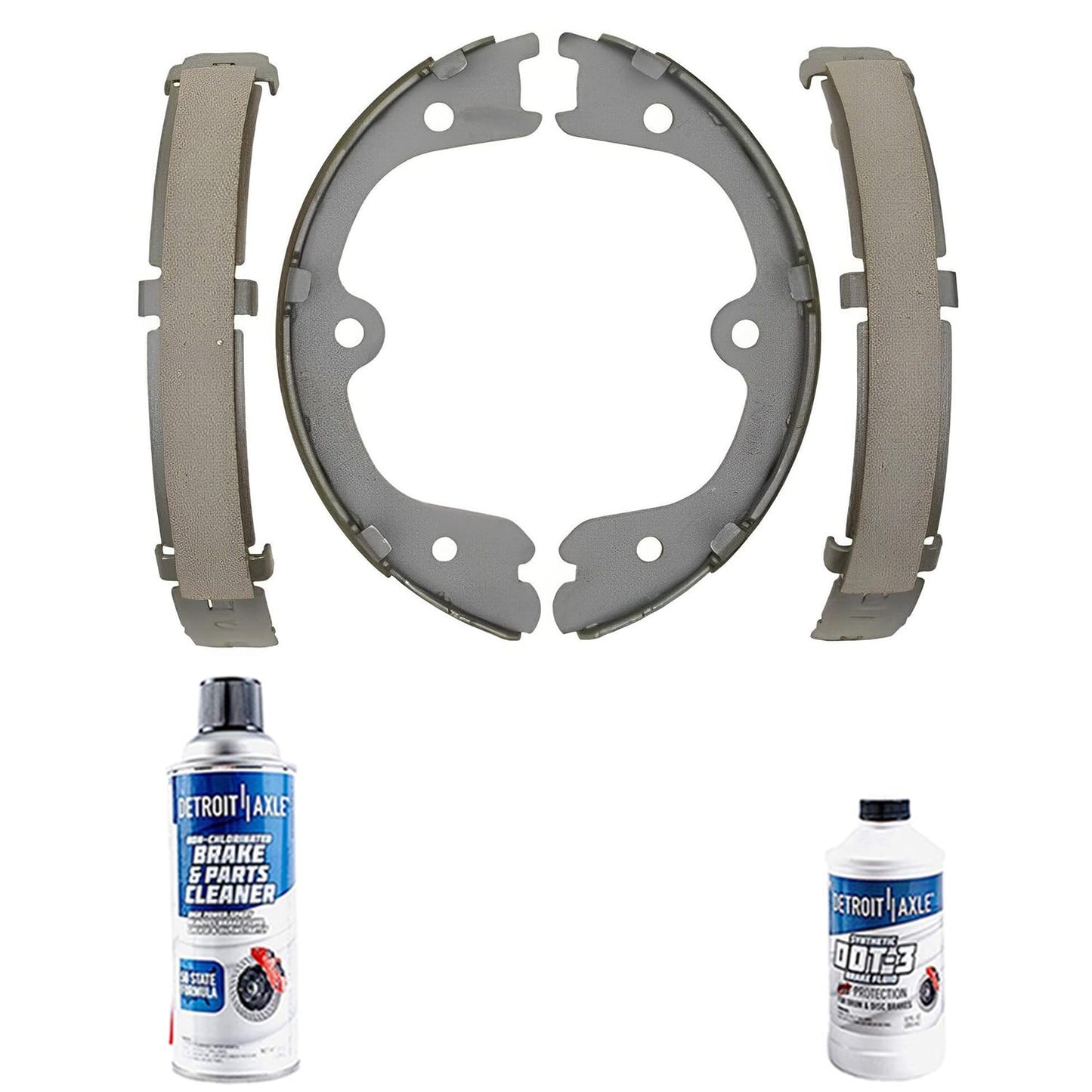 Detroit Axle - Front Brake Kit for 2012-2022 Ford F-250 Super Duty, 2013-2022 Ford F-350 Super Duty, 14.29" inch Drilled and Slotted Disc Brake Rotors Ceramic Brakes Pads Replacement
