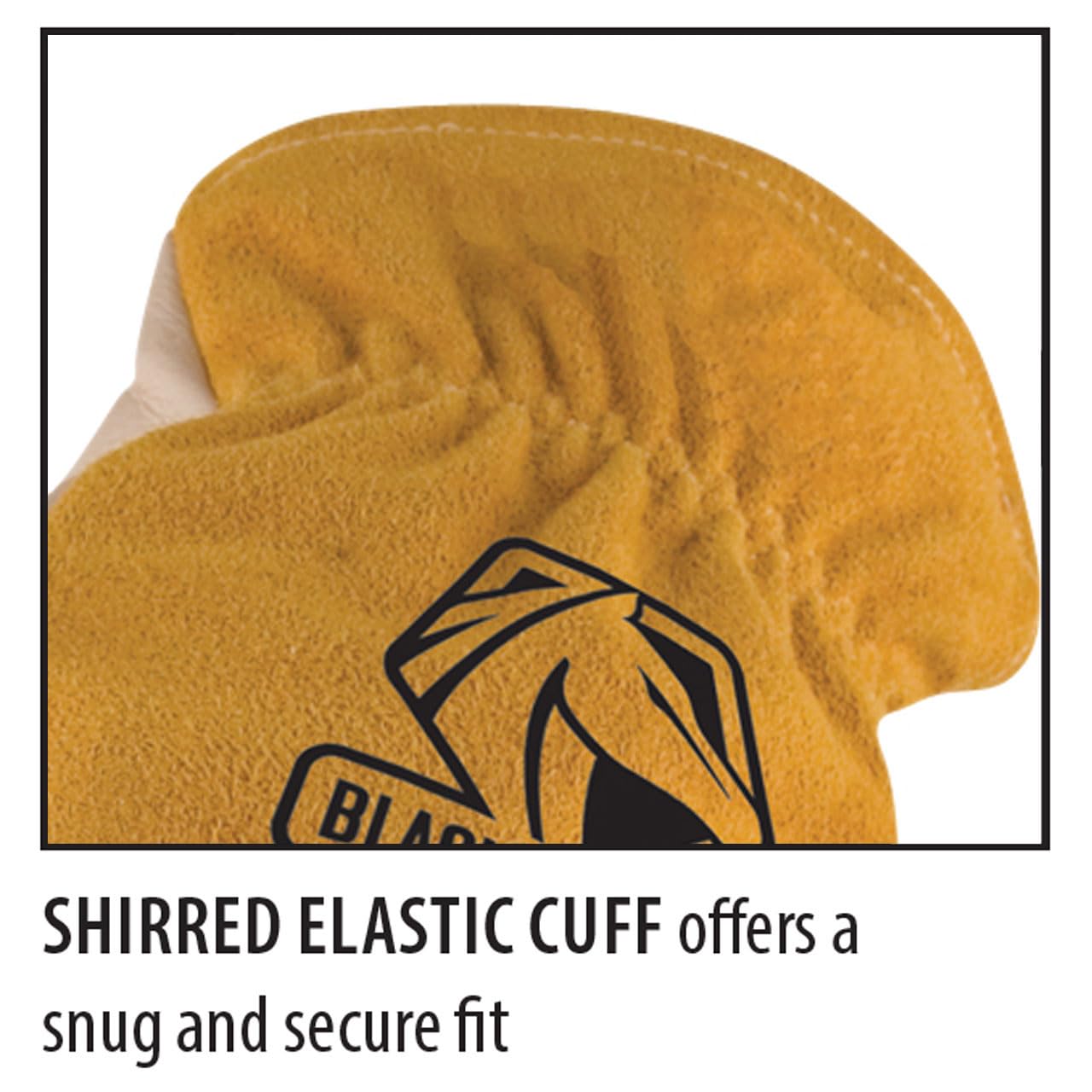 Black Stallion Men's Versatile Grain Cowhide Palm Drivers Glove