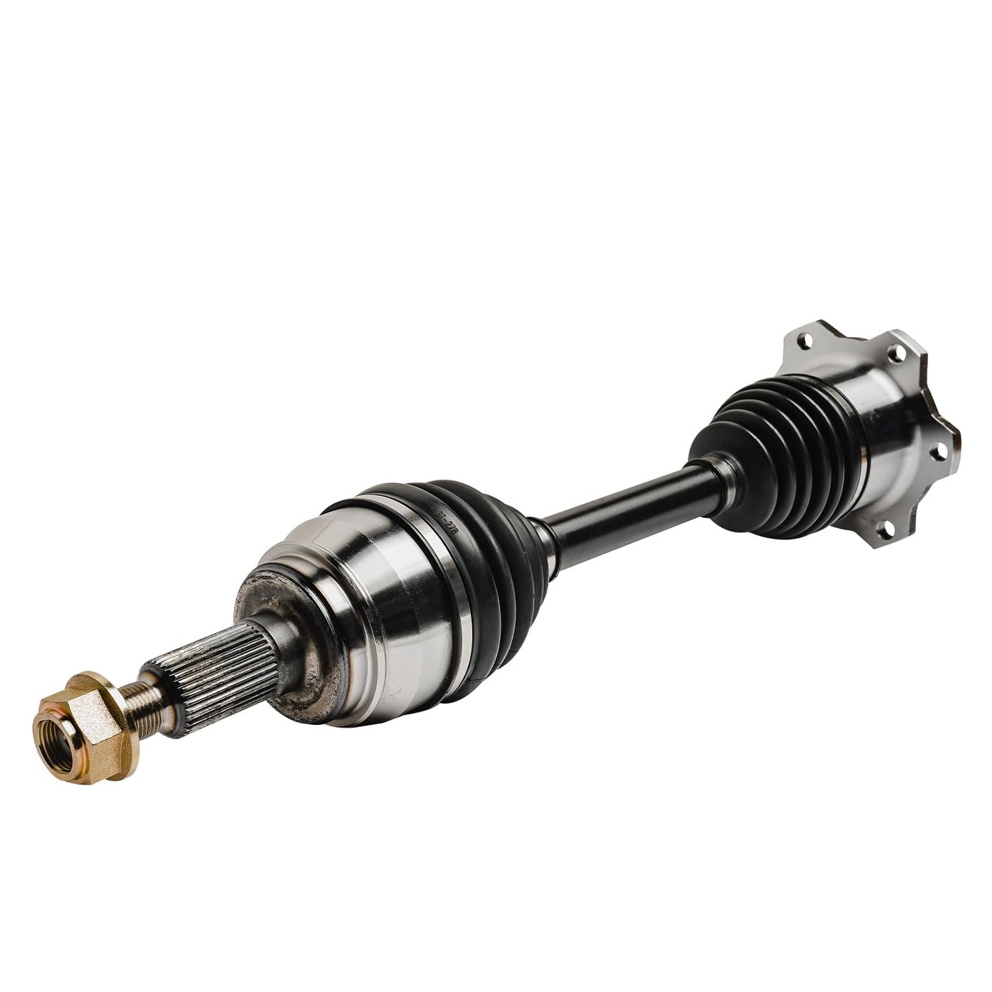 Detroit Axle - 4WD 2 Front CV Axle Shafts for 2007-2020 Chevy Silverado 1500 GMC Sierra Suburban Yukon XL 1500 Tahoe Avalanche Escalade ESV EXT 6 Lugs CV Axle Shafts Assembly Pair Replacement