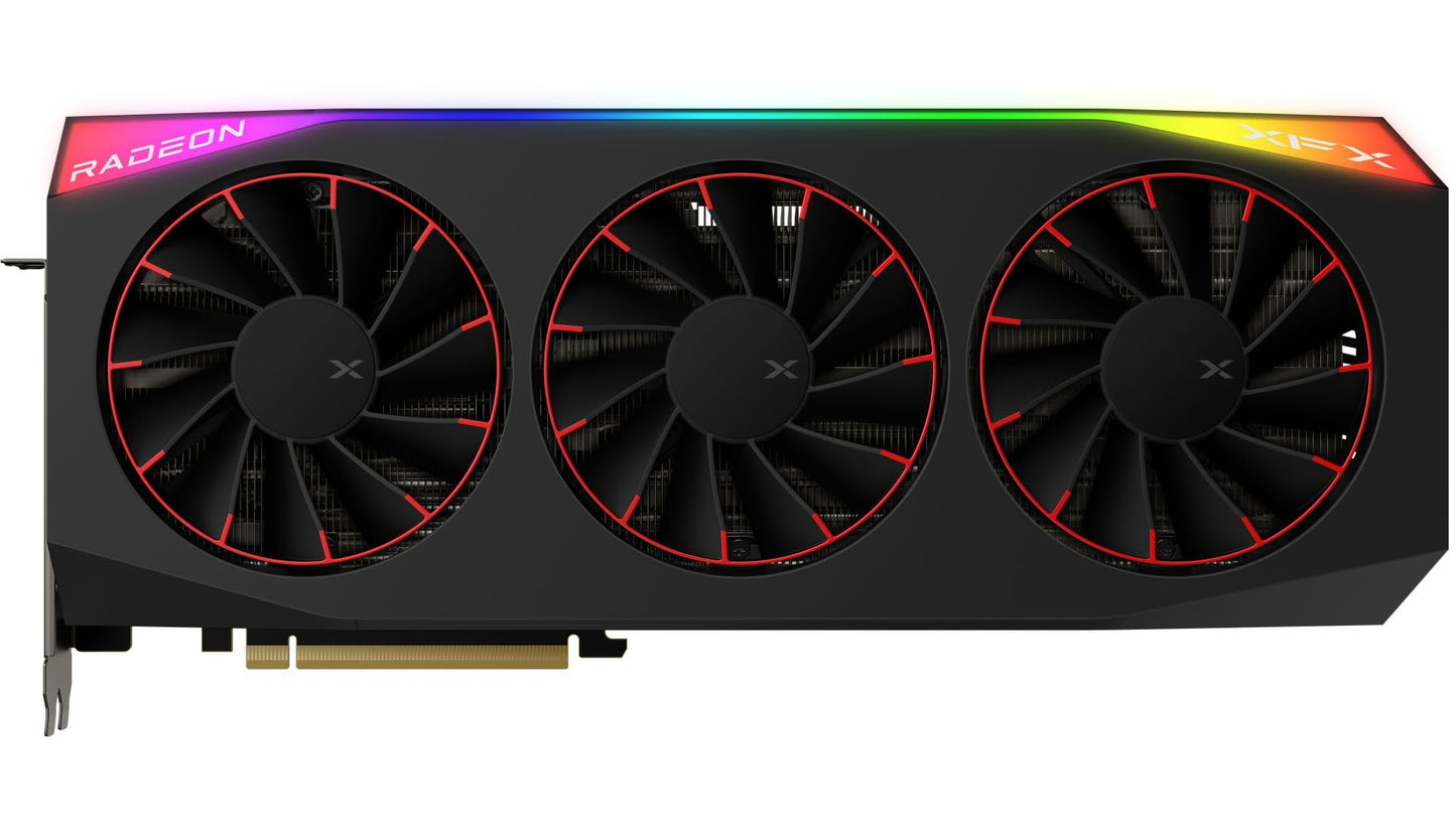XFX Quicksilver AMD Radeon RX 9070XT Gaming Edition with 16GB GDDR6 HDMI 3xDP, RDNA 4 RX-97TQICKBA, Graphics Card, Compatible with Desktop PCs